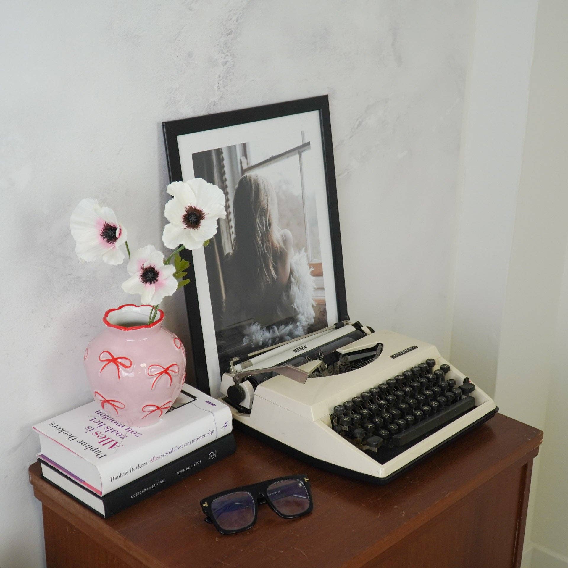 Flower Vase with Ribbons | Small