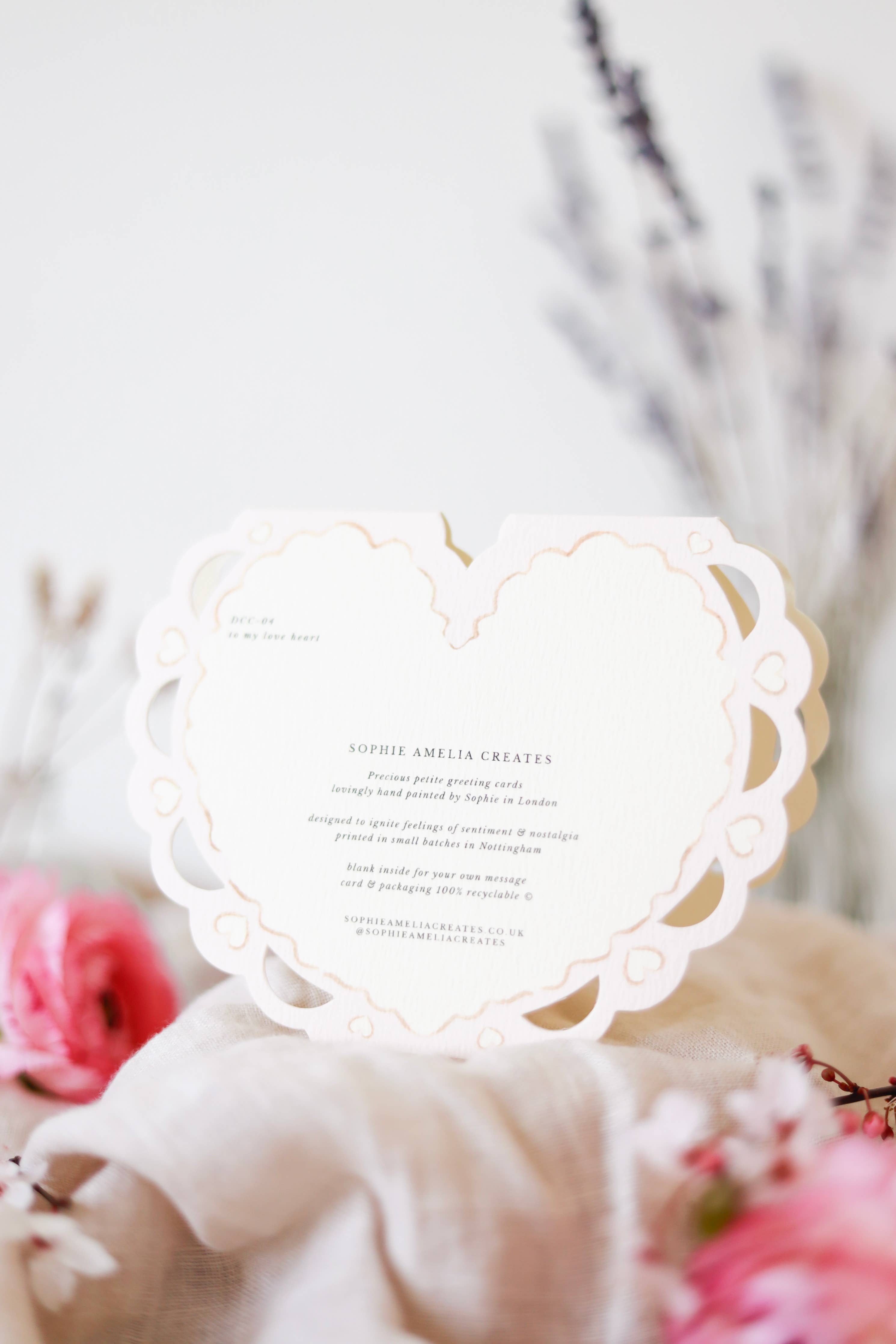 Mother's Day Heart card