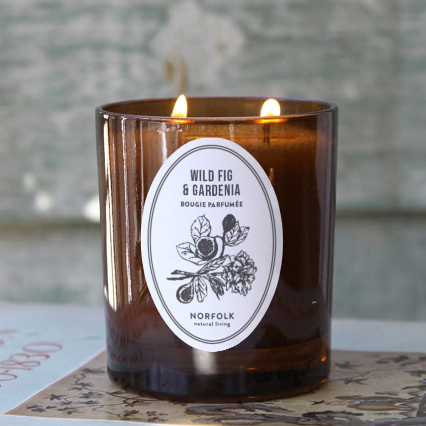 Wild Fig & Gardenia Soy Candle