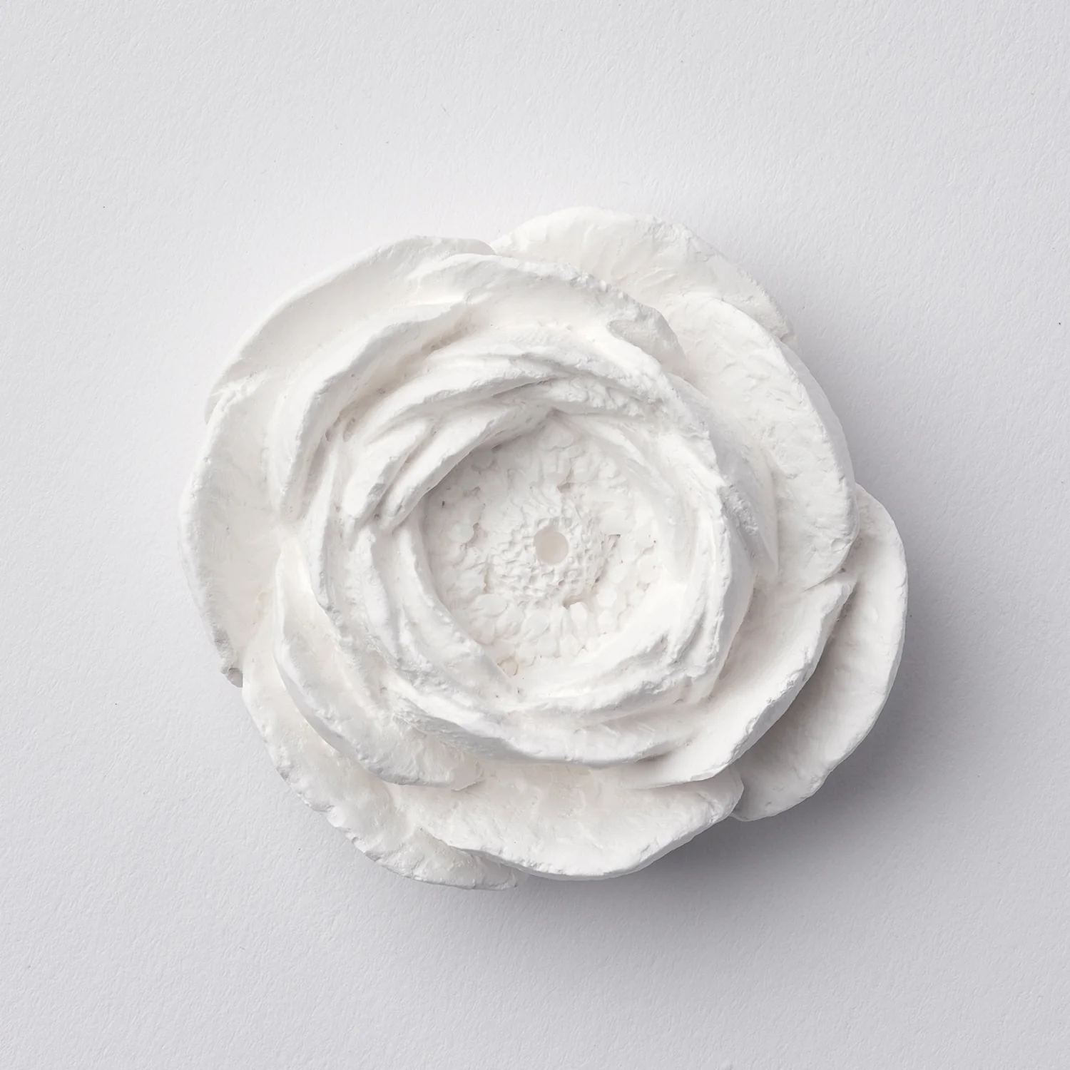 Plaster Incense Holder| Camellia Flower