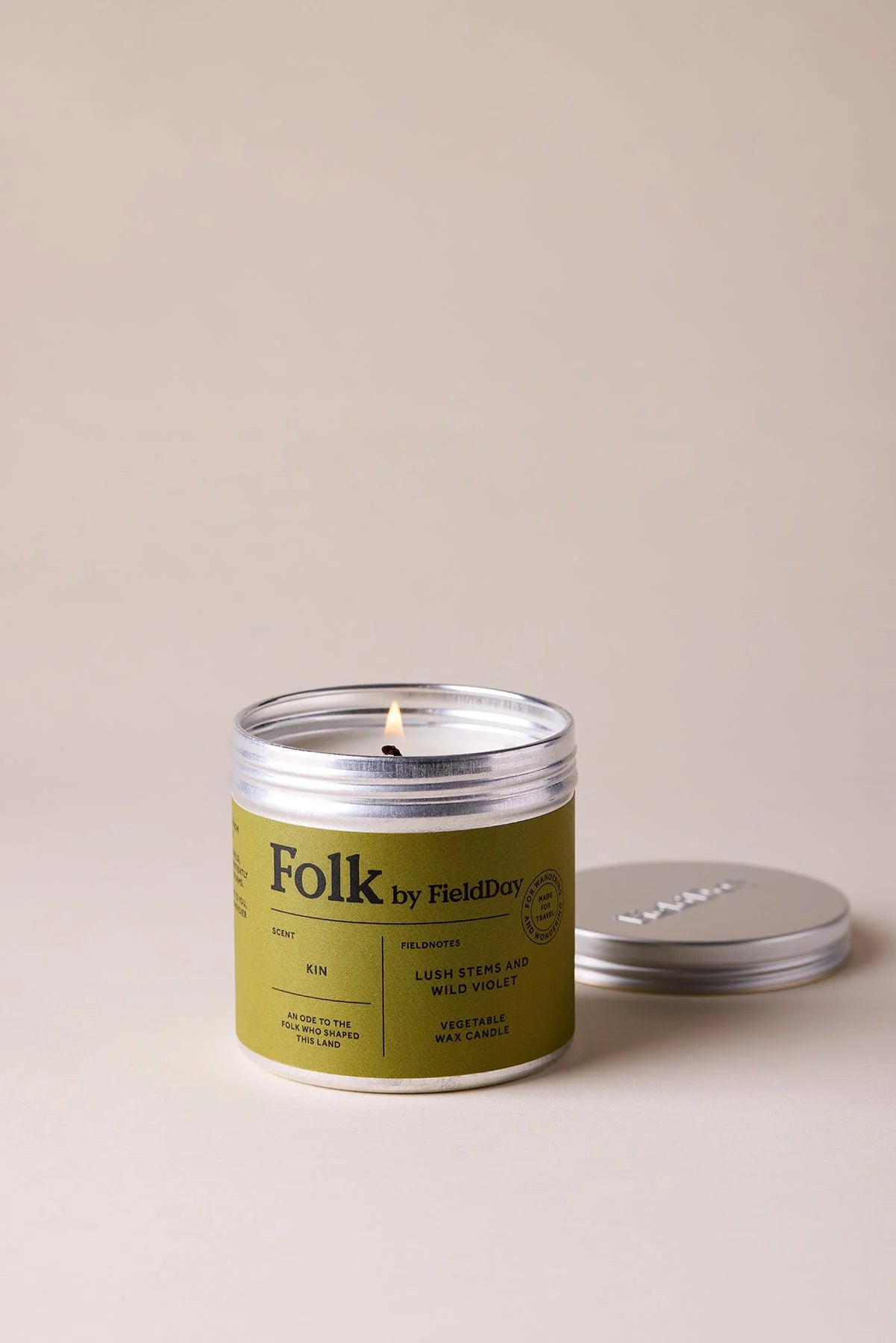 Folk Tin Candle | Kin