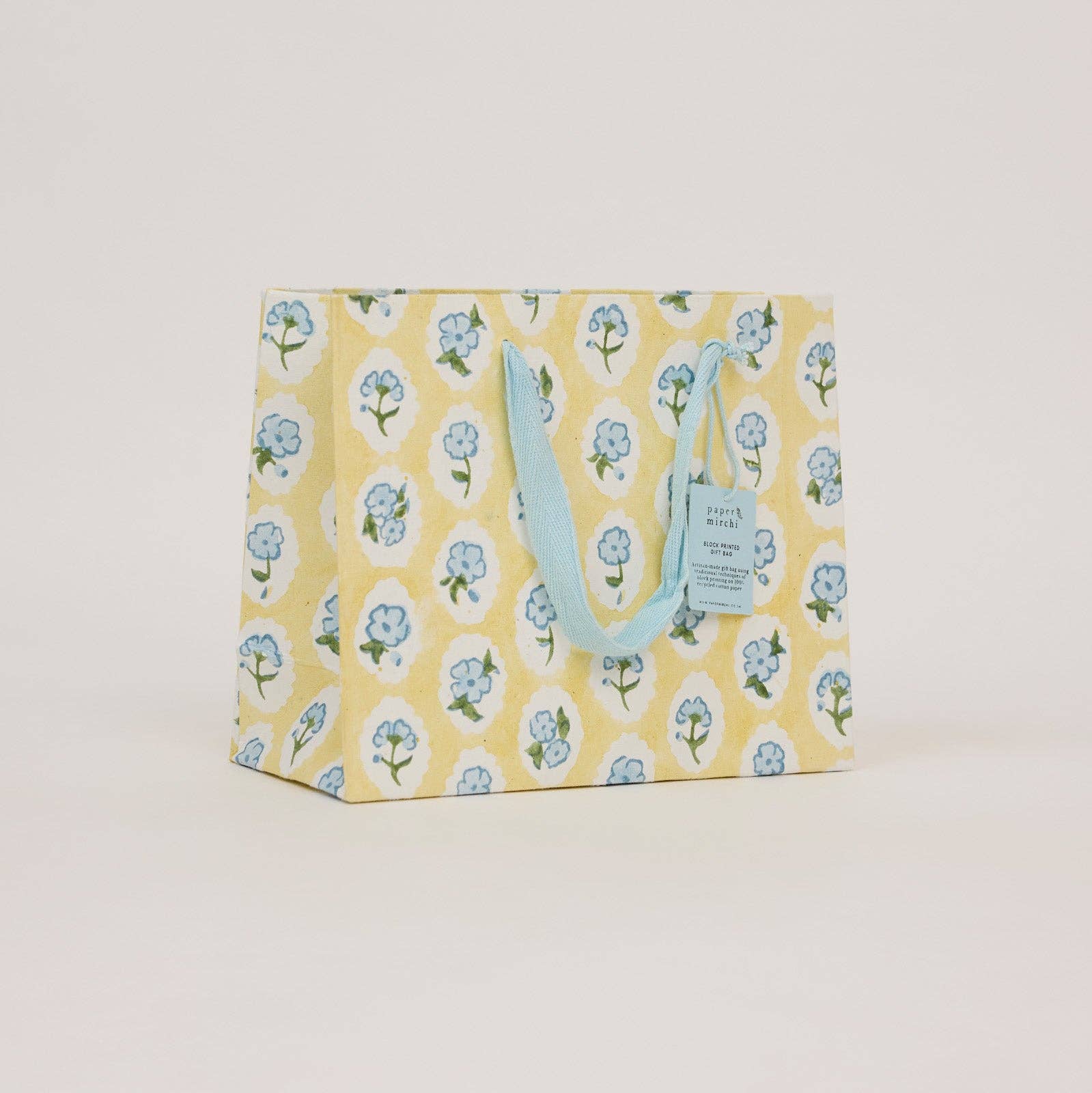 Block Printed Gift Bags (Medium) - Alaska