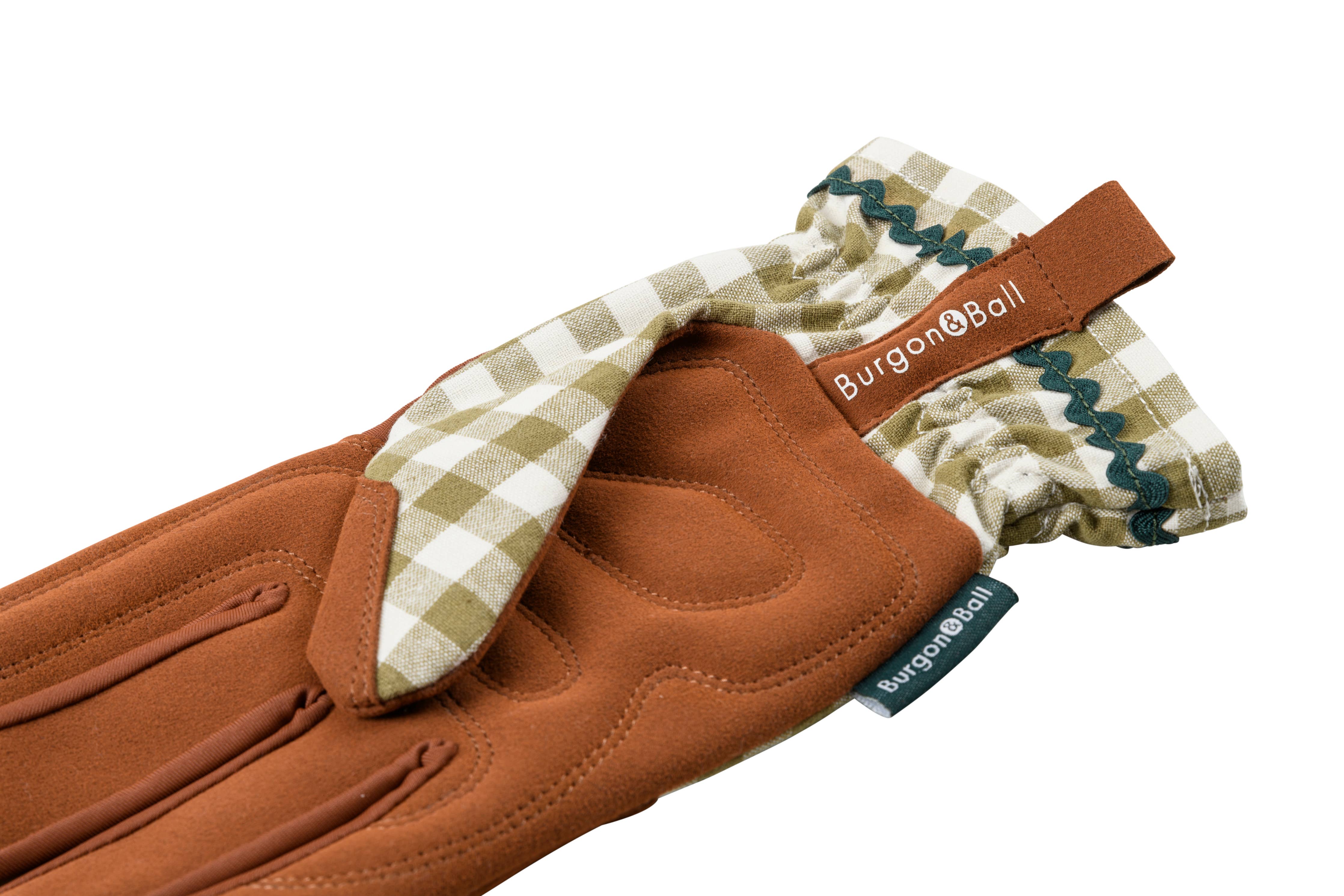 Women's Gardening Gloves | Olive Check