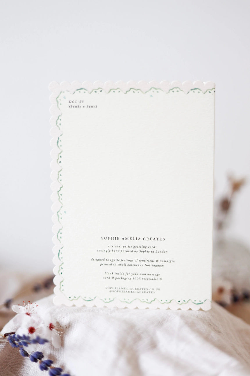 'Mr & Mrs' Doves Scalloped Greetings Card