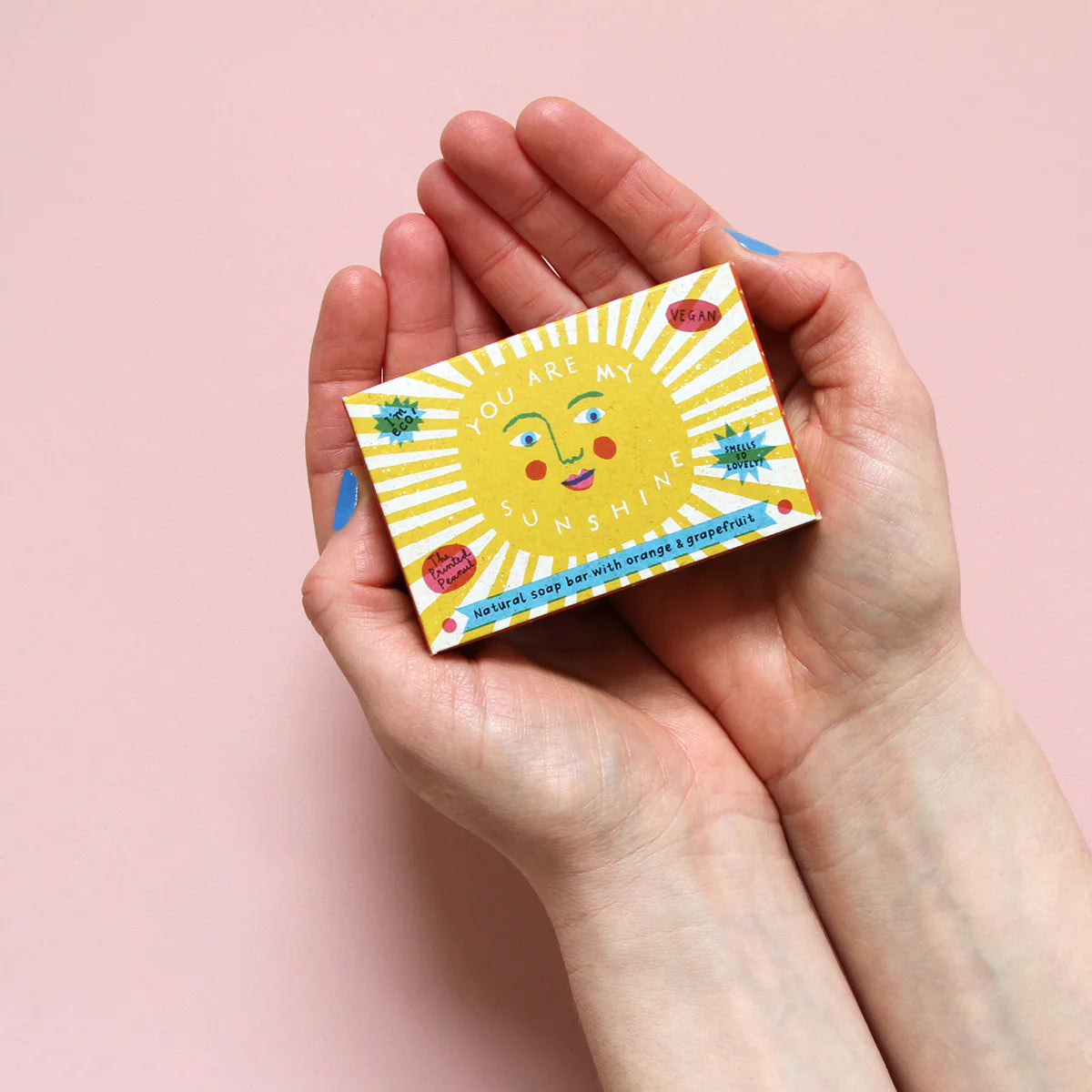 Sunshine Orange & Grapefruit Soap Bar by The Printed Peanut