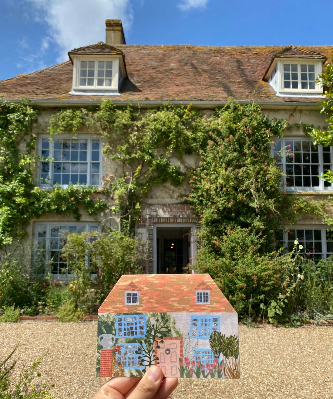 Charleston House Greetings Card