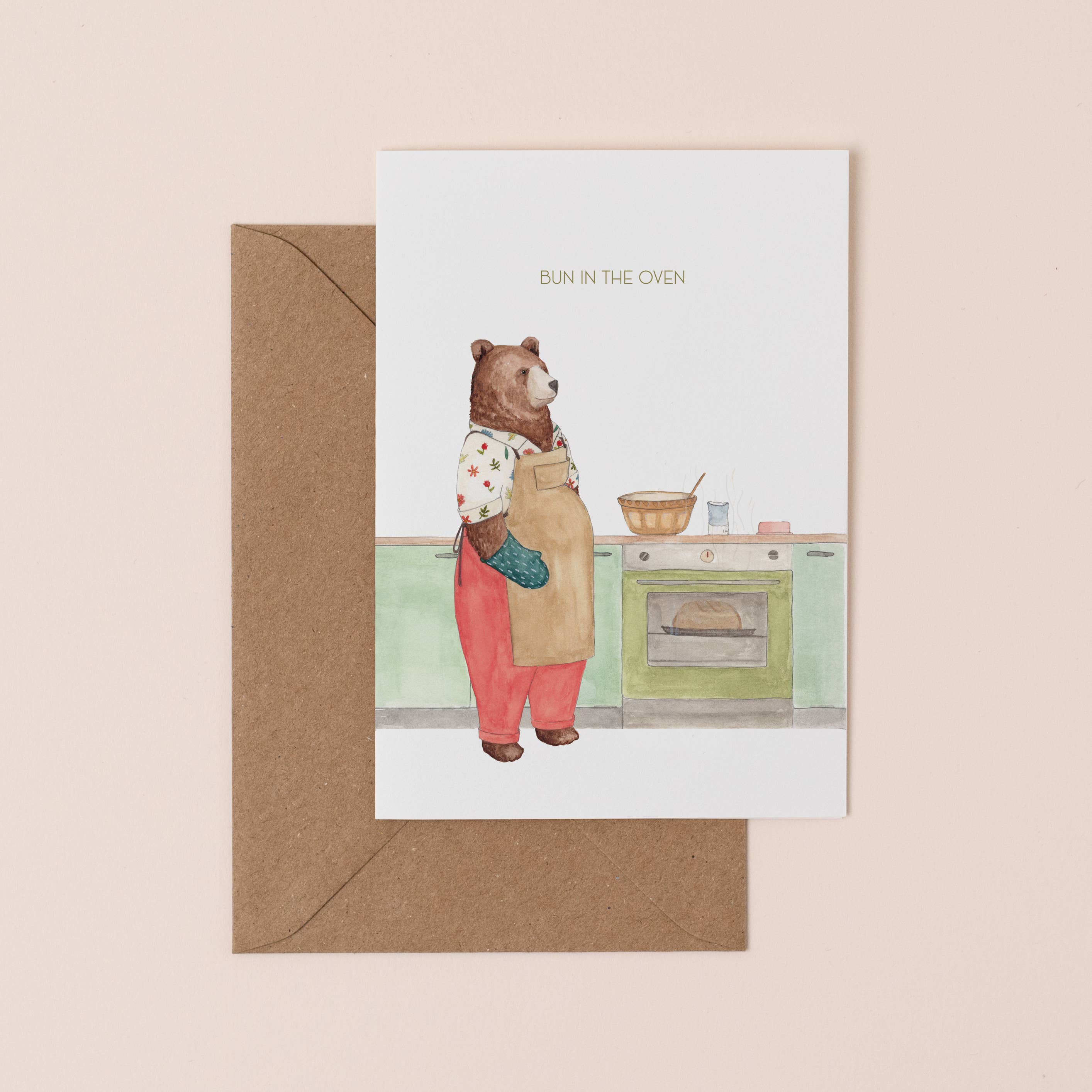 Bun in the Oven Card