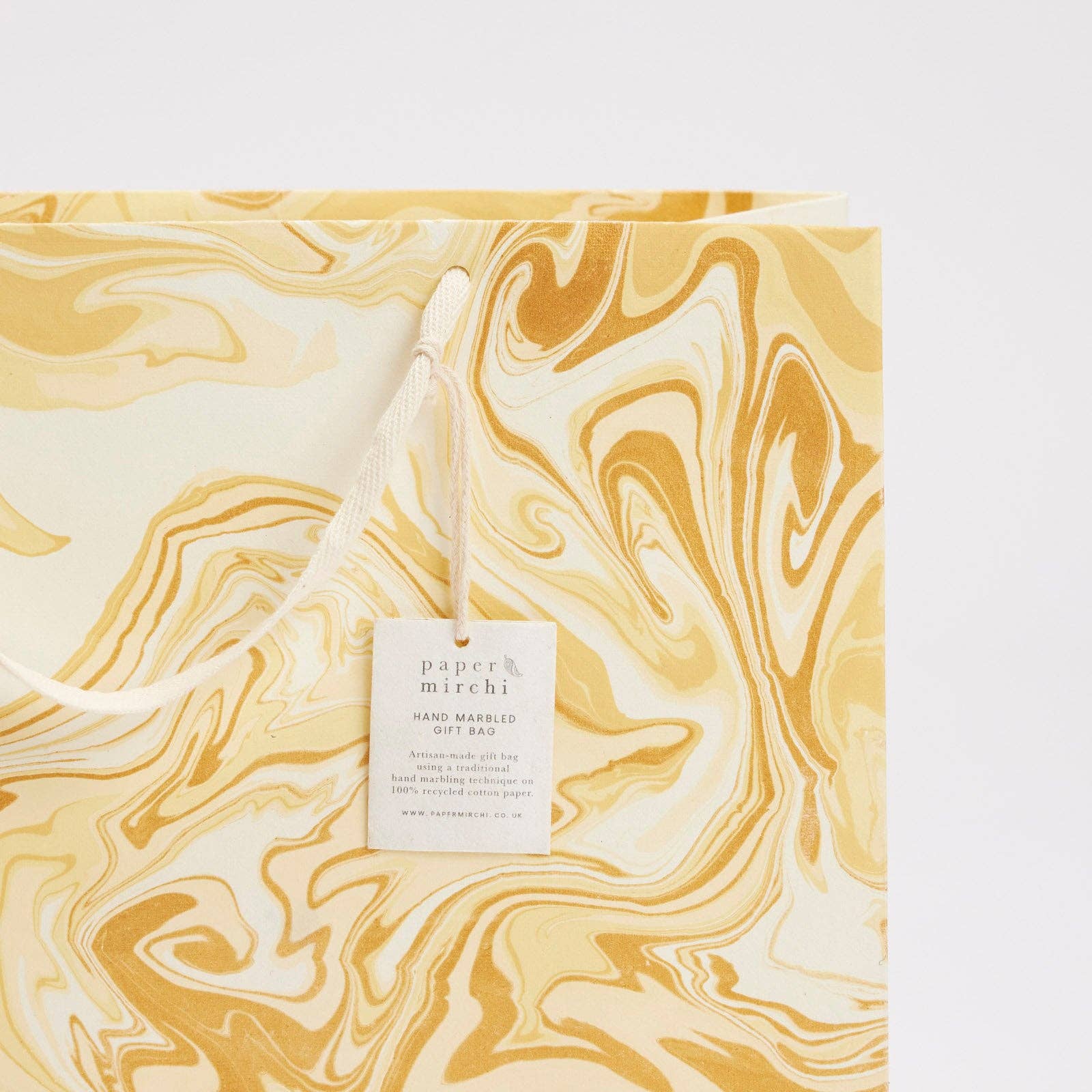 Hand Marbled Gift Bags (Large) - Celebration