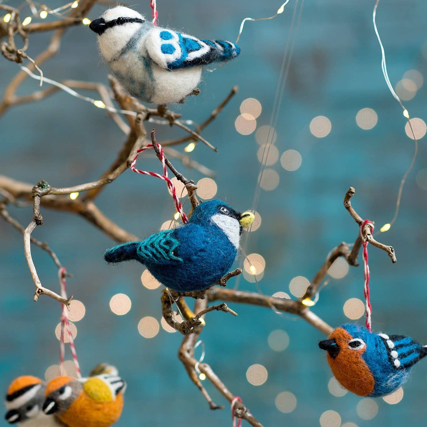 Felt Bird Decorations