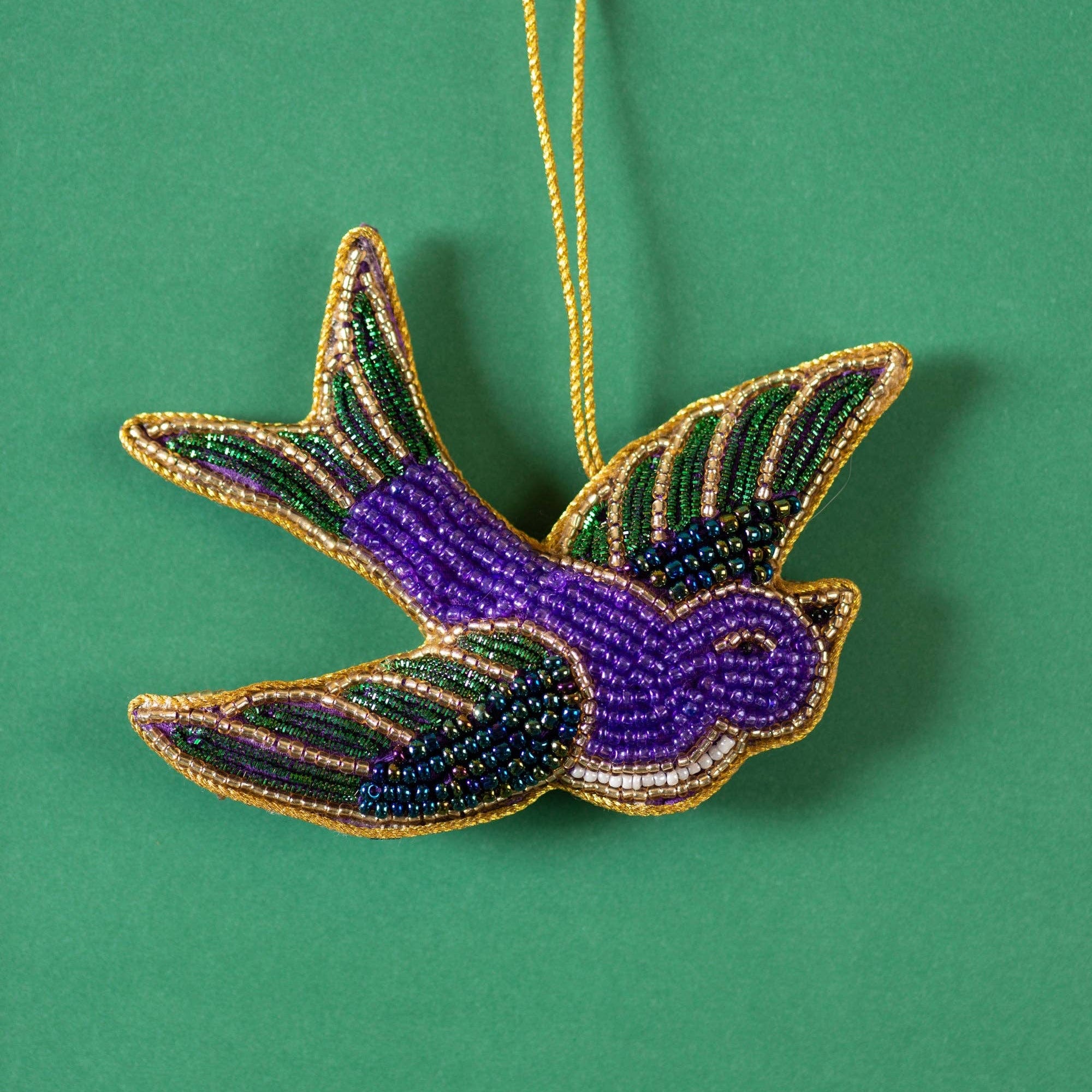 Beaded Swallow Decoration