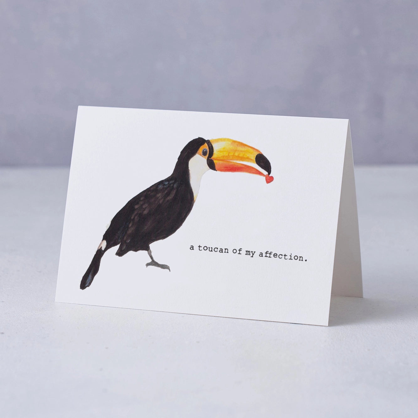 'Toucan of My Affection' Greetings Card