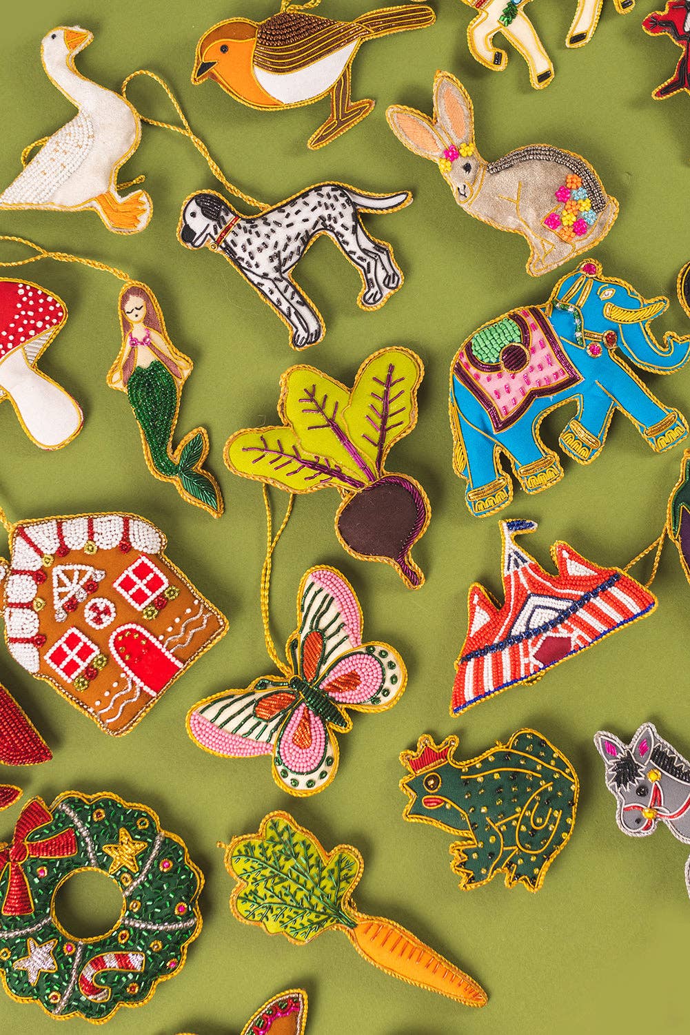 Beaded Mermaid Decoration