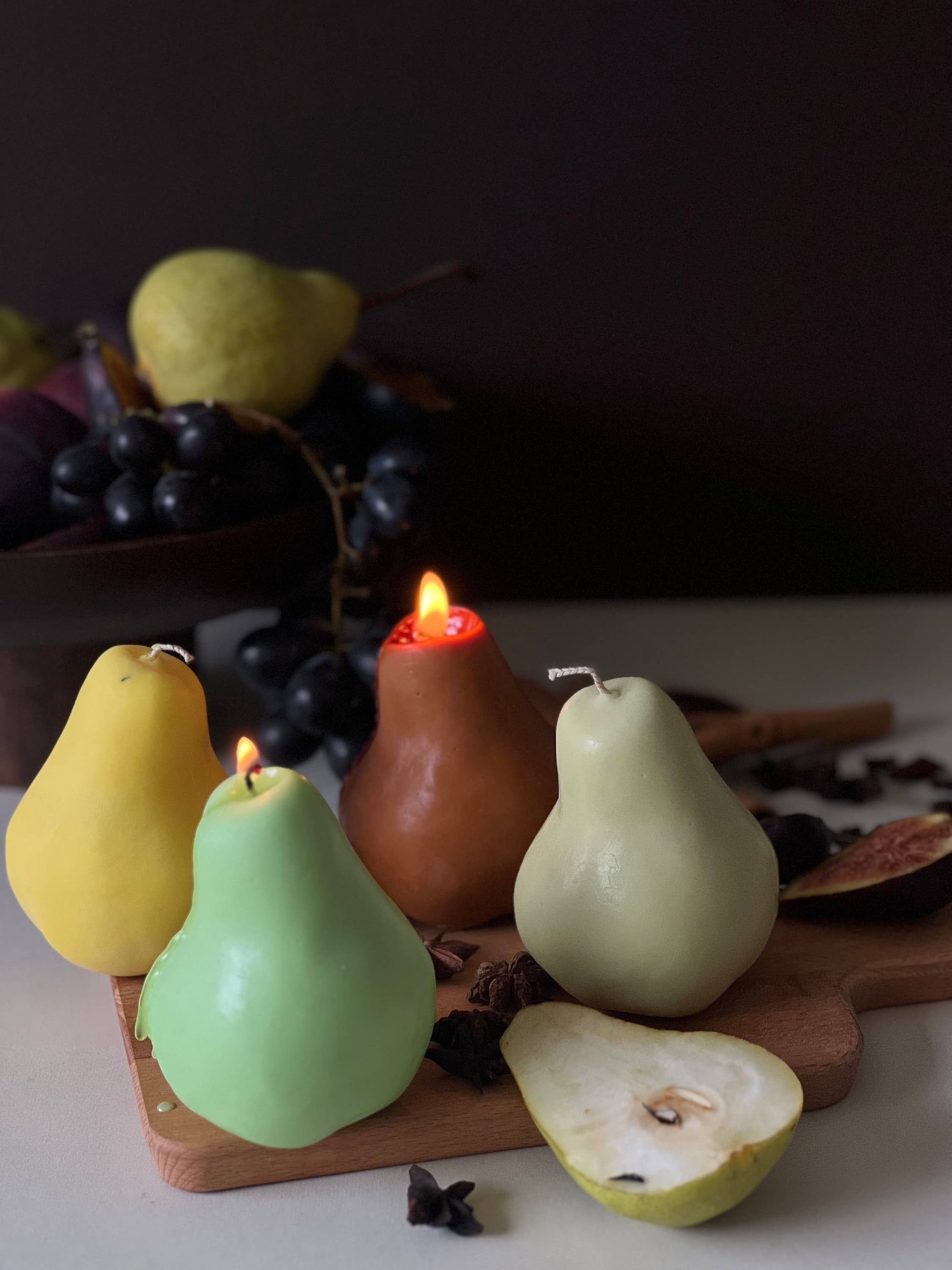 Scented Pear Shaped Candle