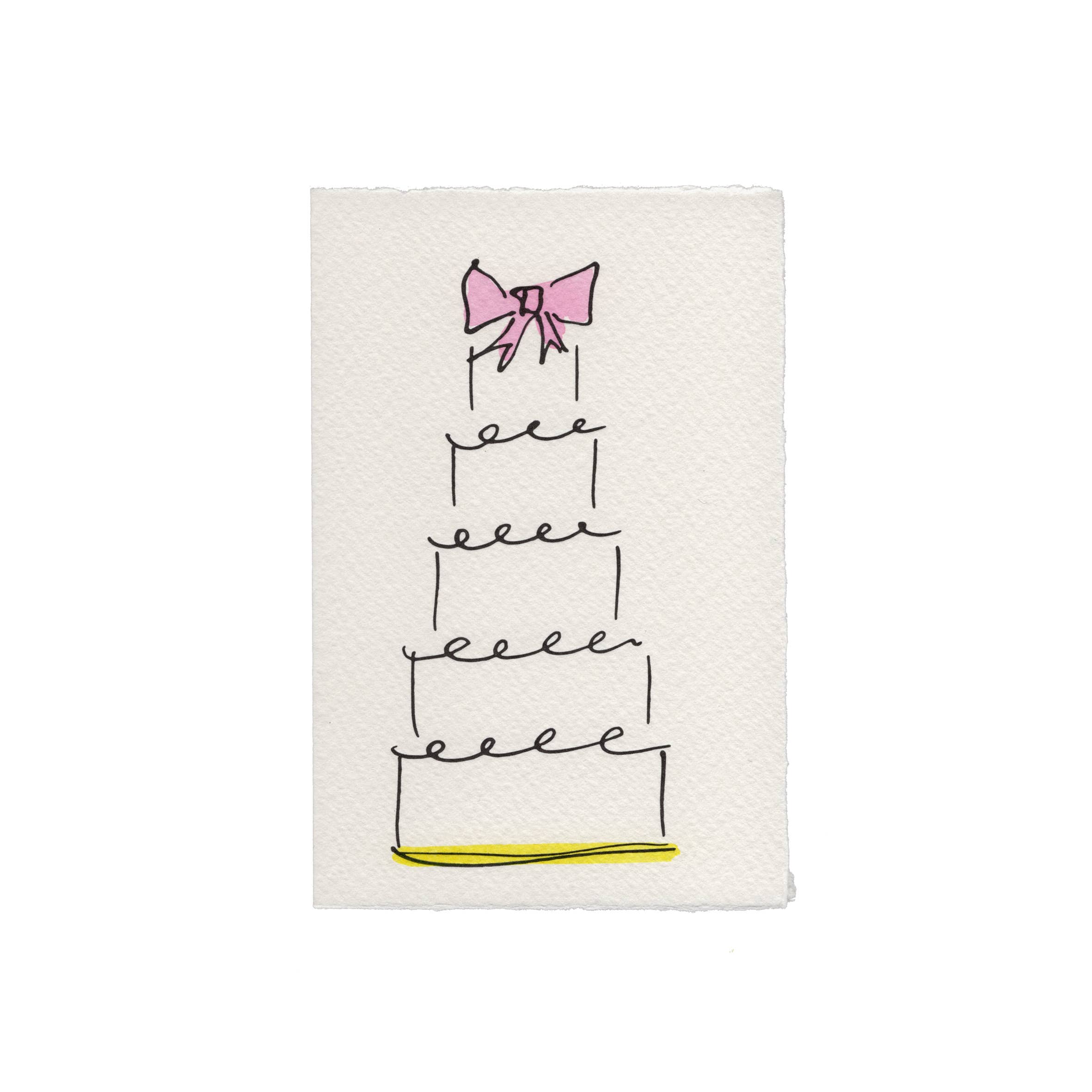 Wedding Cake Card