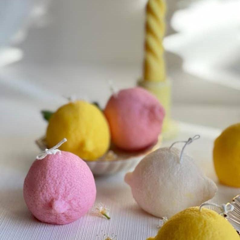Soy Wax Sicilian Lemon Candle | Unscented