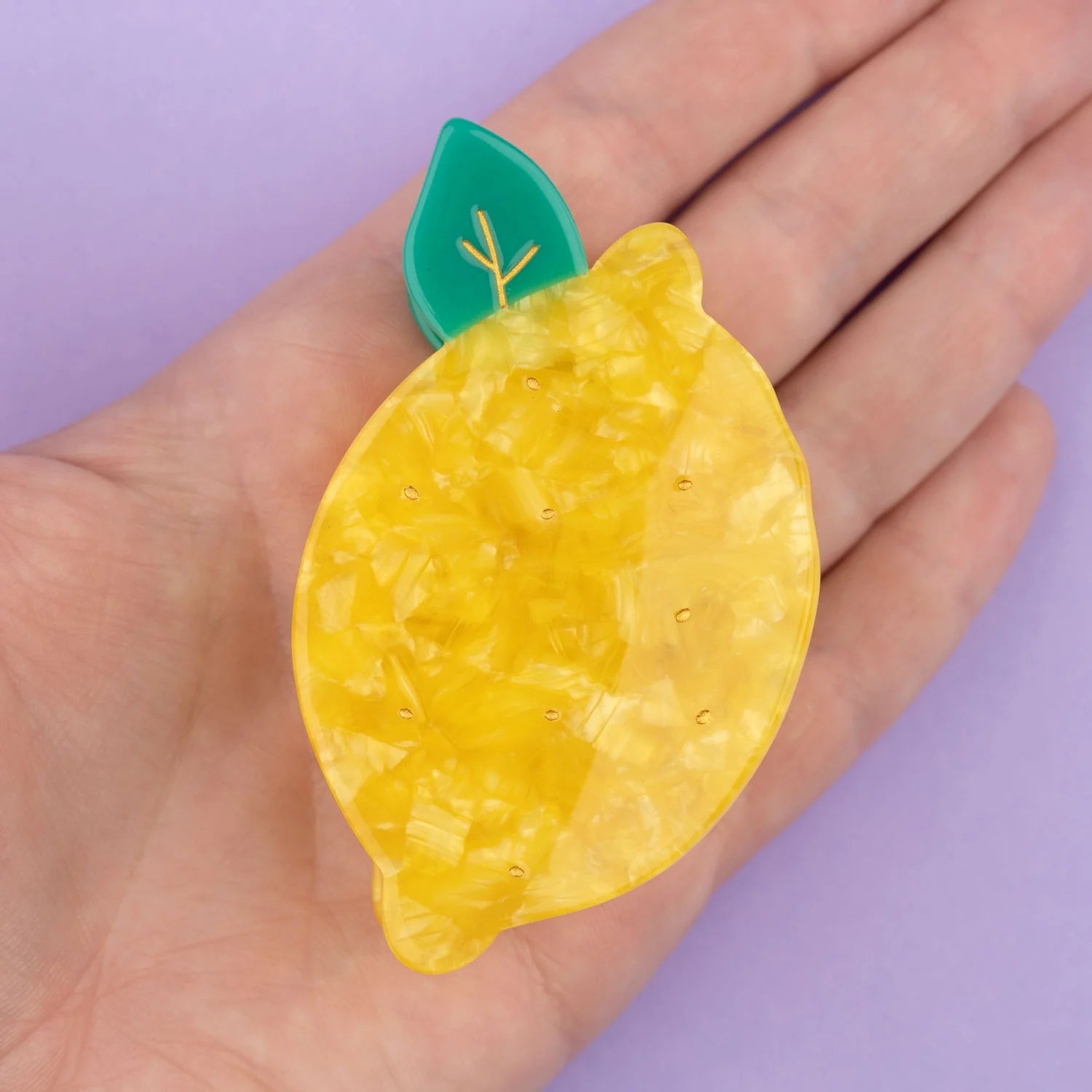 Lemon Hair Claw