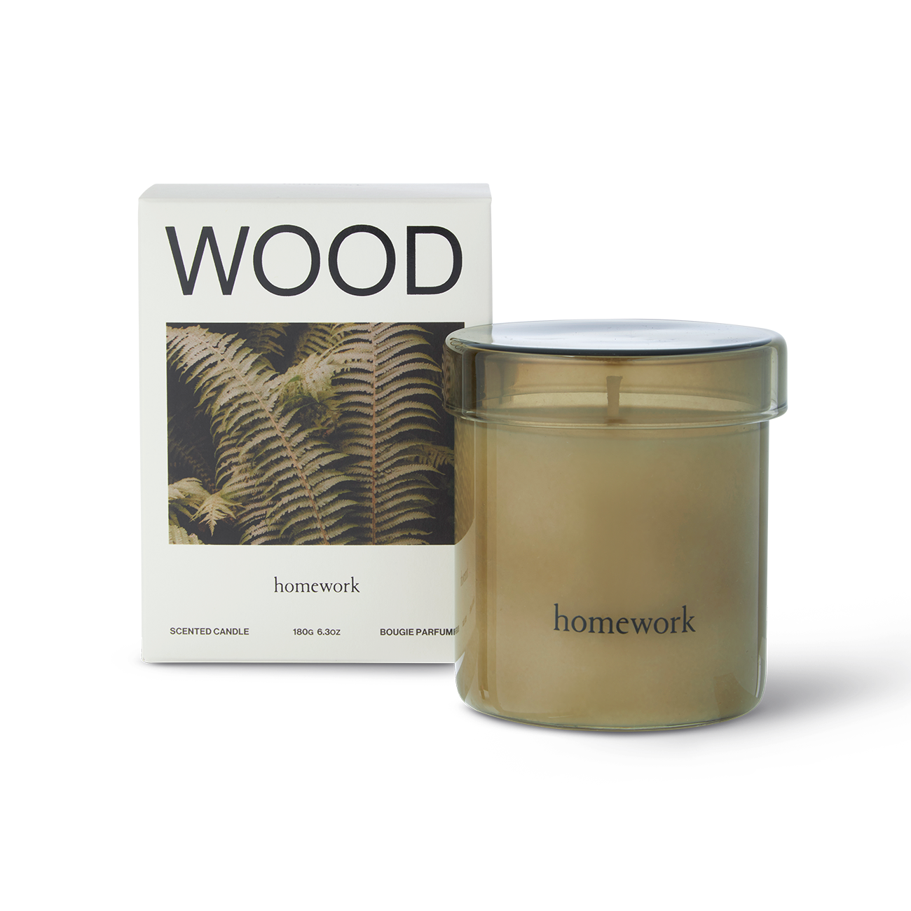 Wood Candle