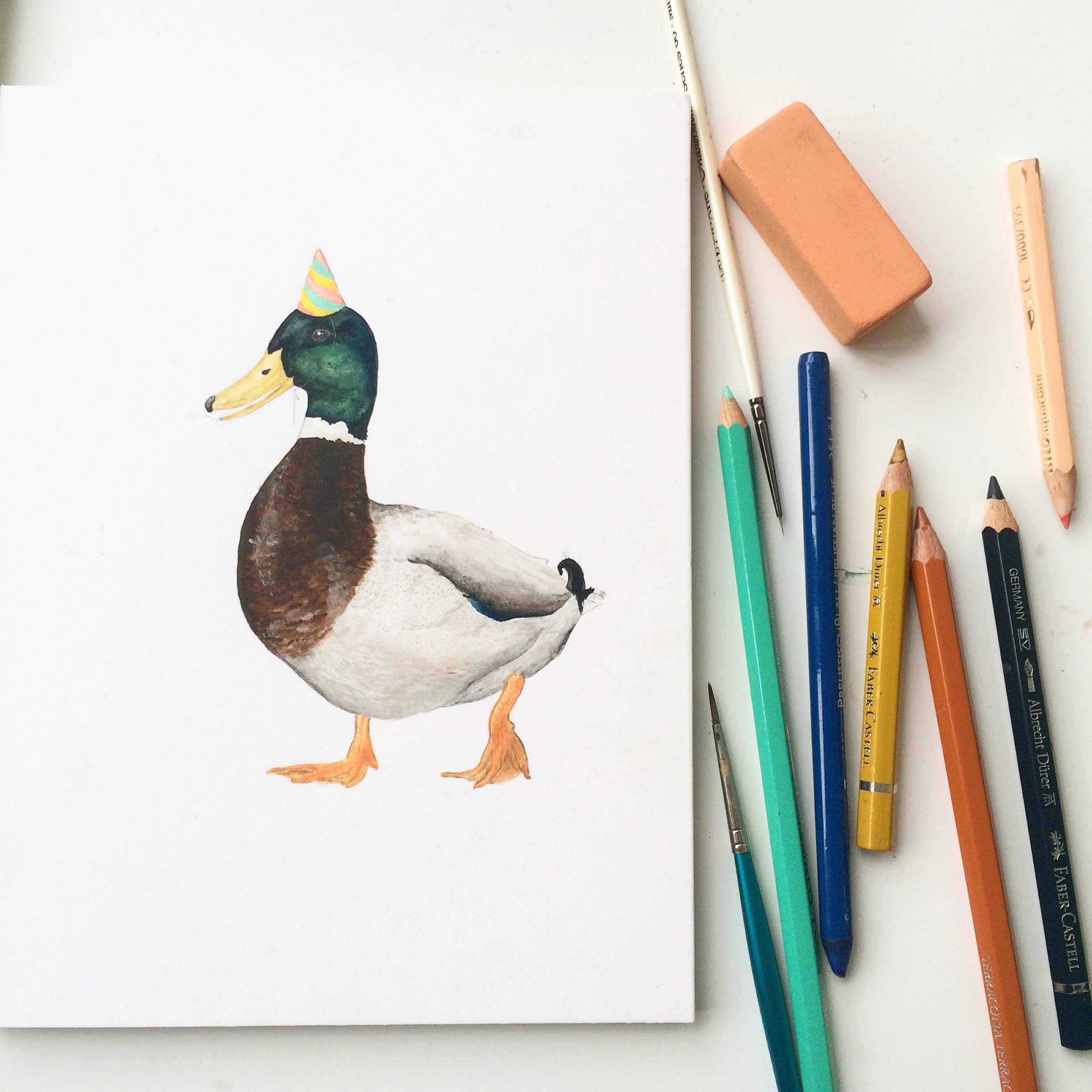 Conquackulations Card