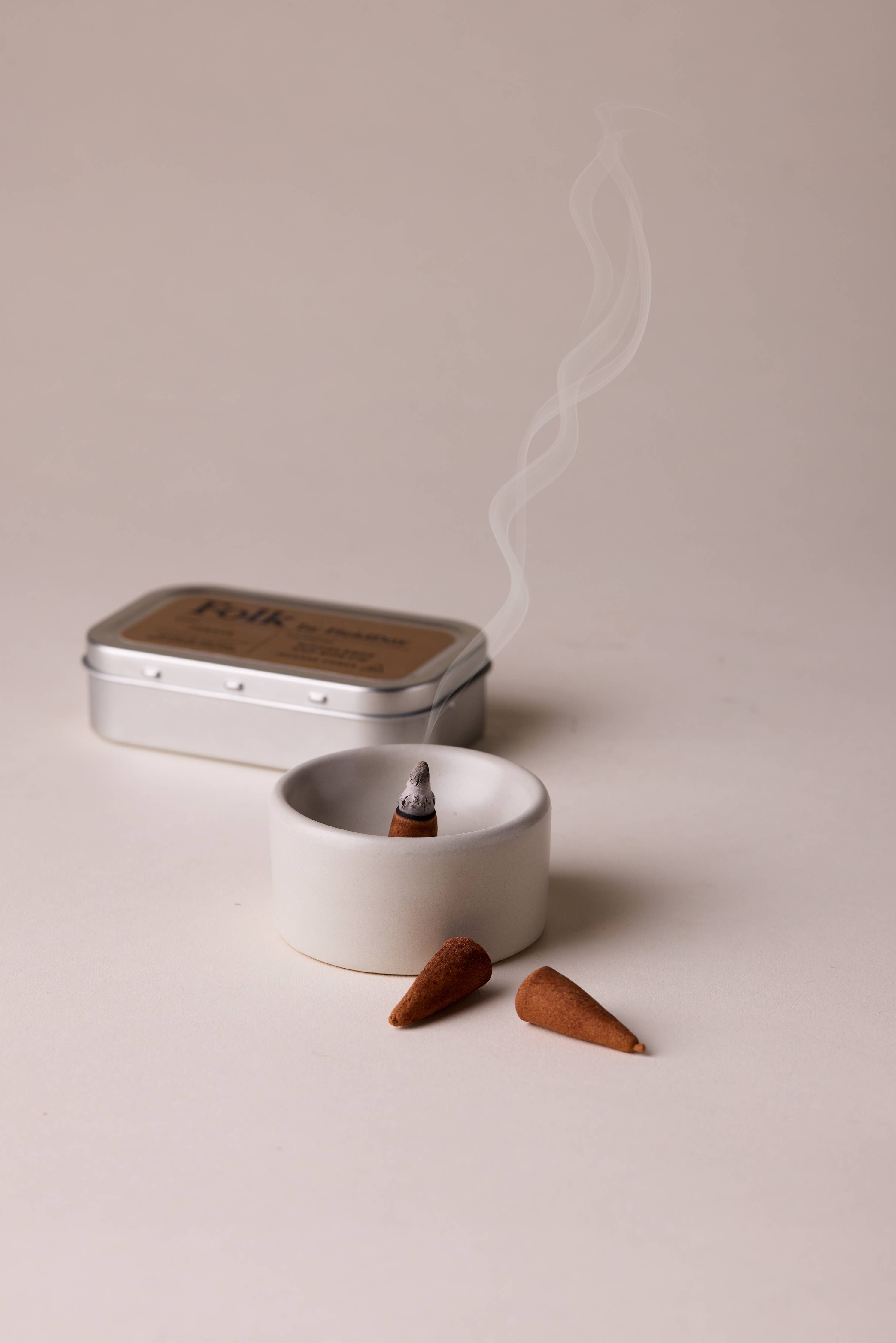 Folk Tin of Incense Cones | Forage
