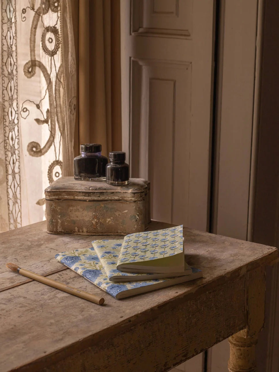 Zero Waste Block Printed Notebook | Large | 3 Colours Available