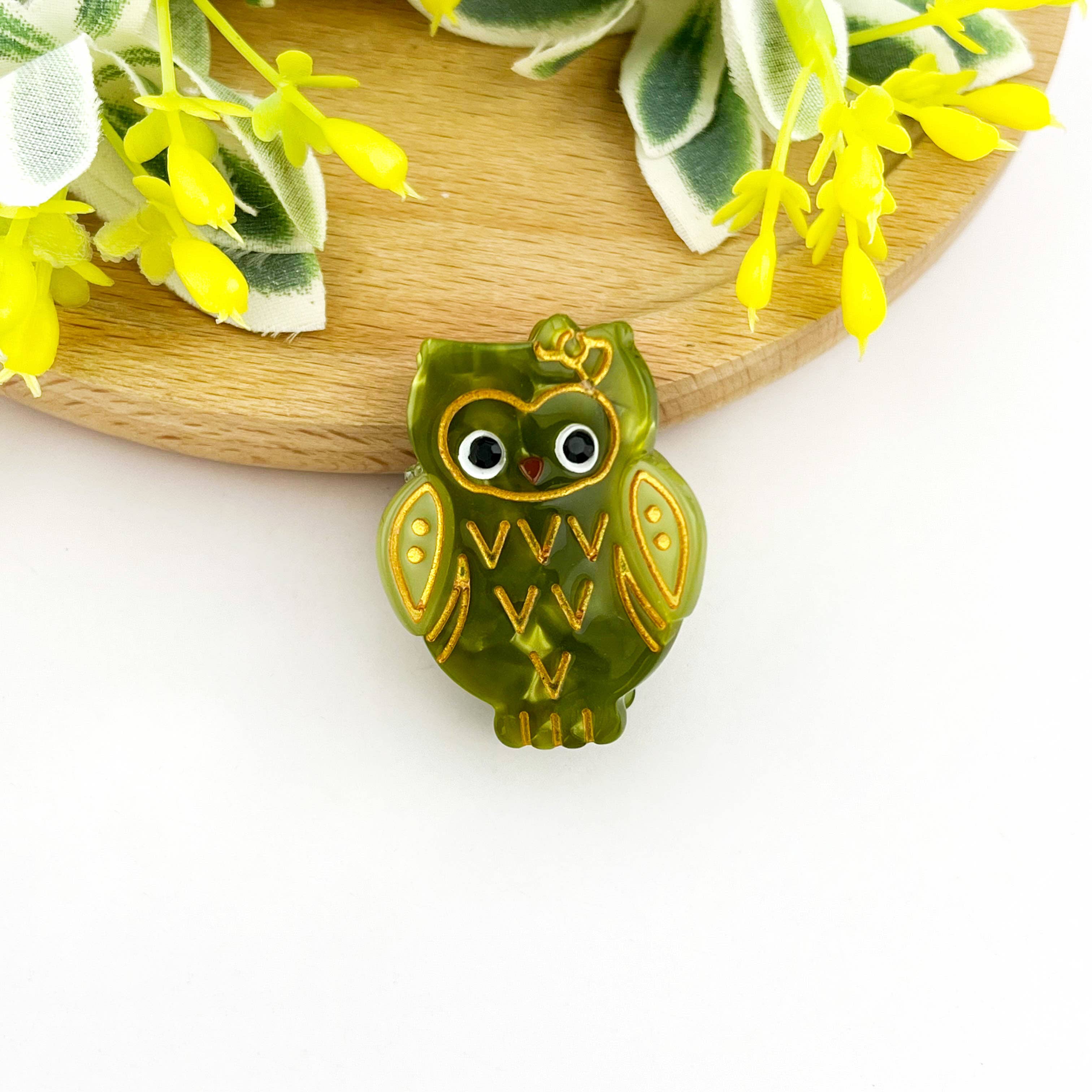 Owl Mini Hair Clip | 4 Colour Available
