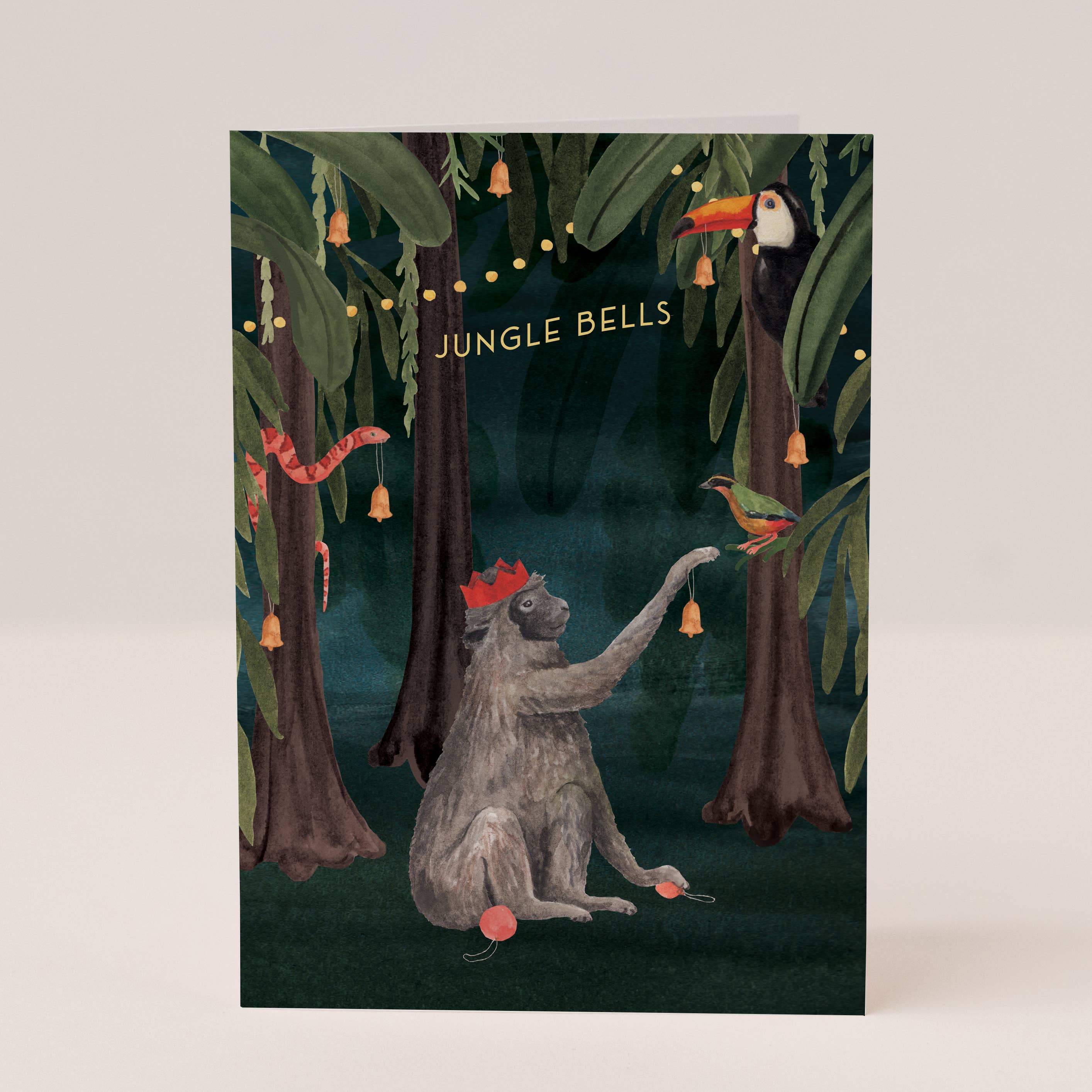 Jungle Bells Christmas Card