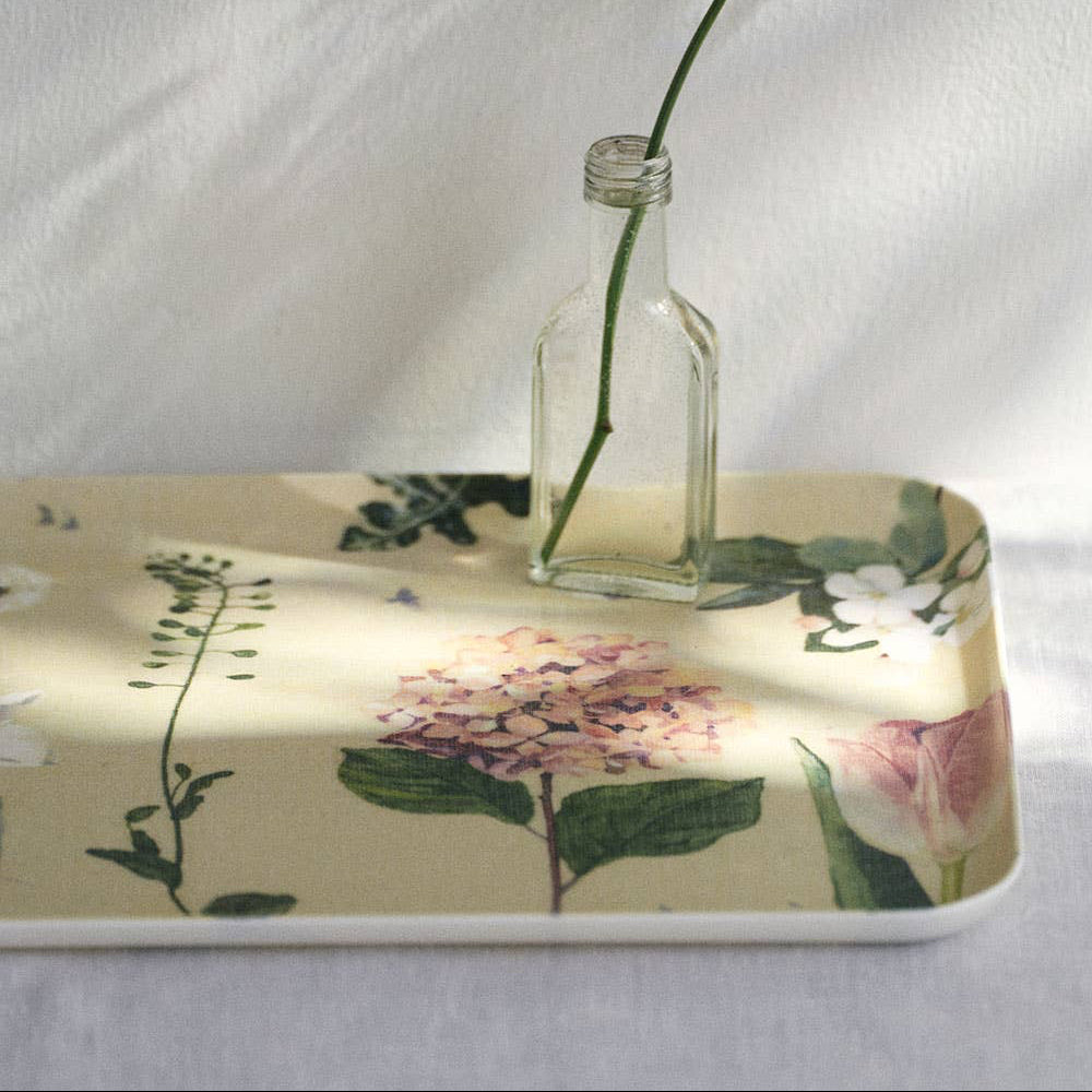 Linen Tray | Botanical | Medium