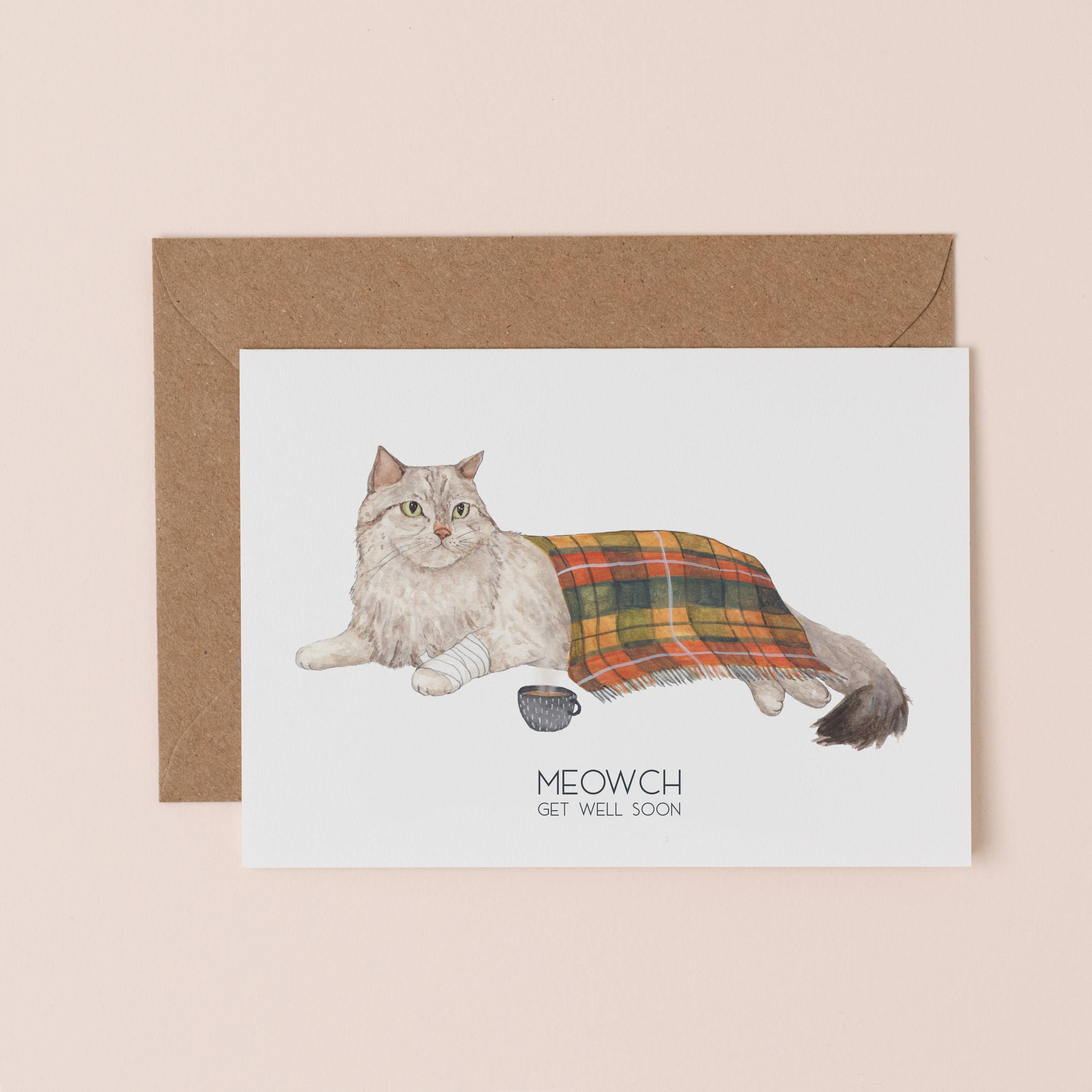 Meowch Get Well Soon Card