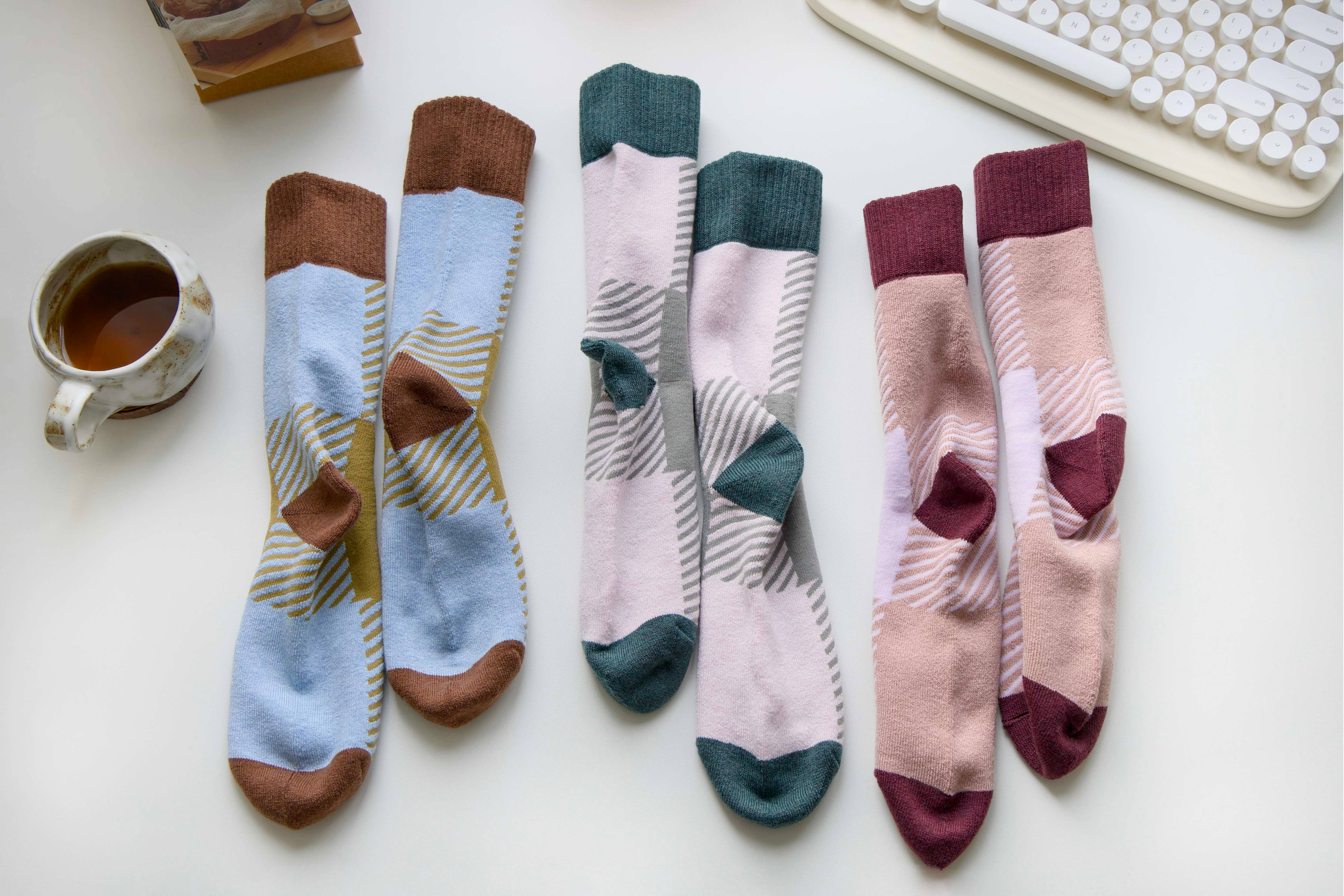 Unisex Wool Crew Socks | 3 Colours Available