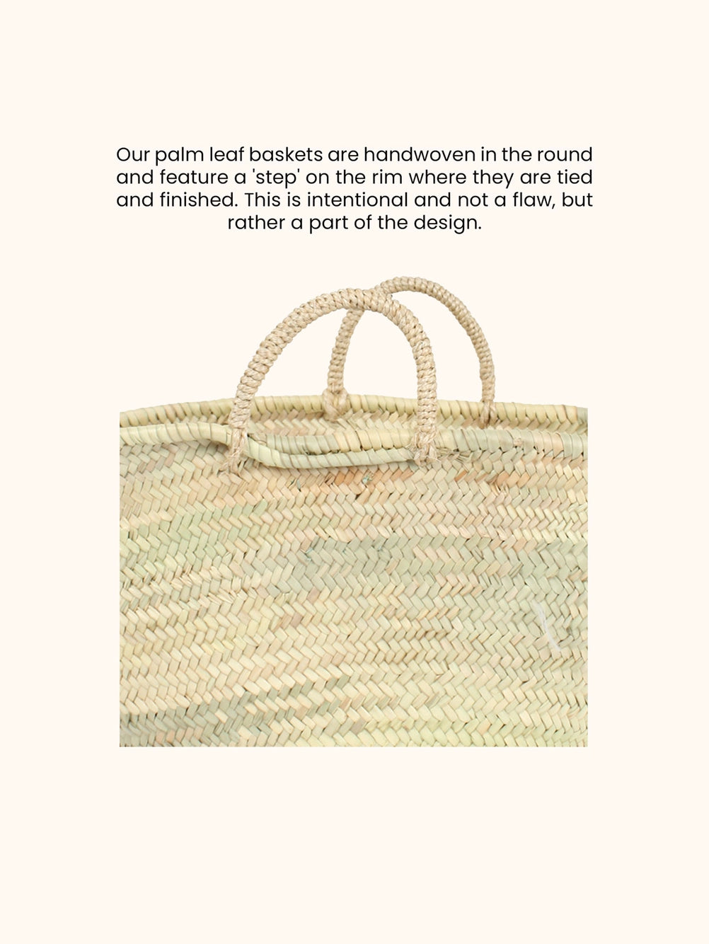 Hand Embroidered Market Basket | Nasturtium