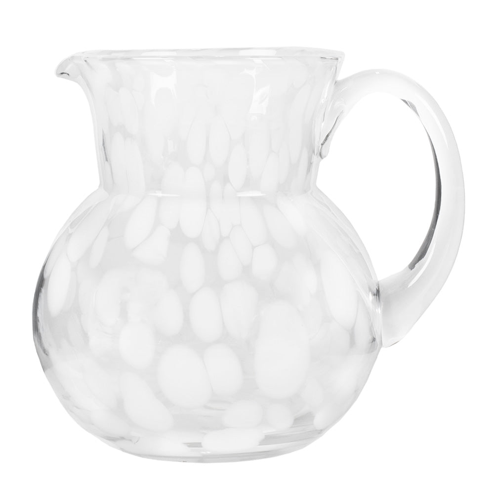 Milano Speckled Glass Jug