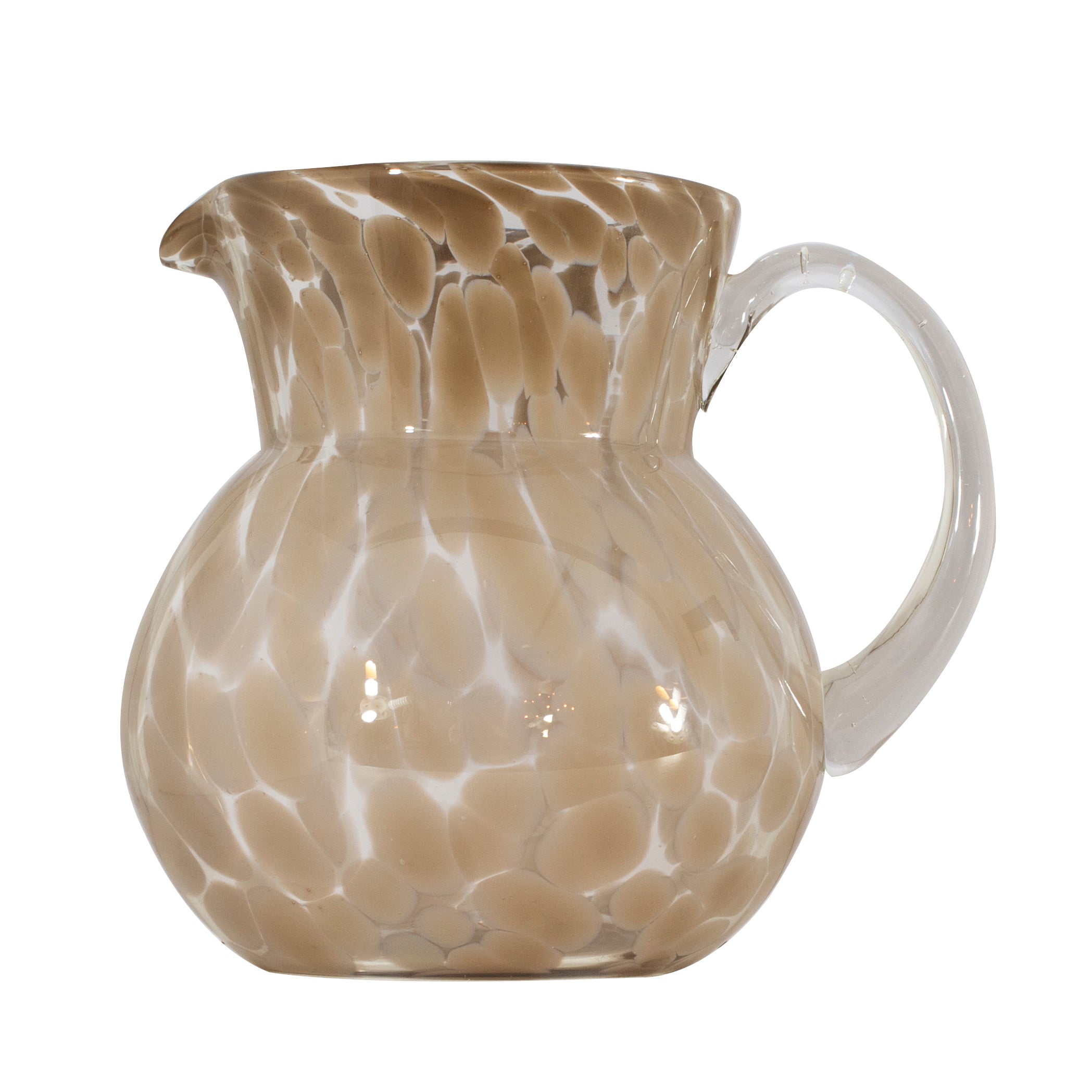 Milano Speckled Glass Jug