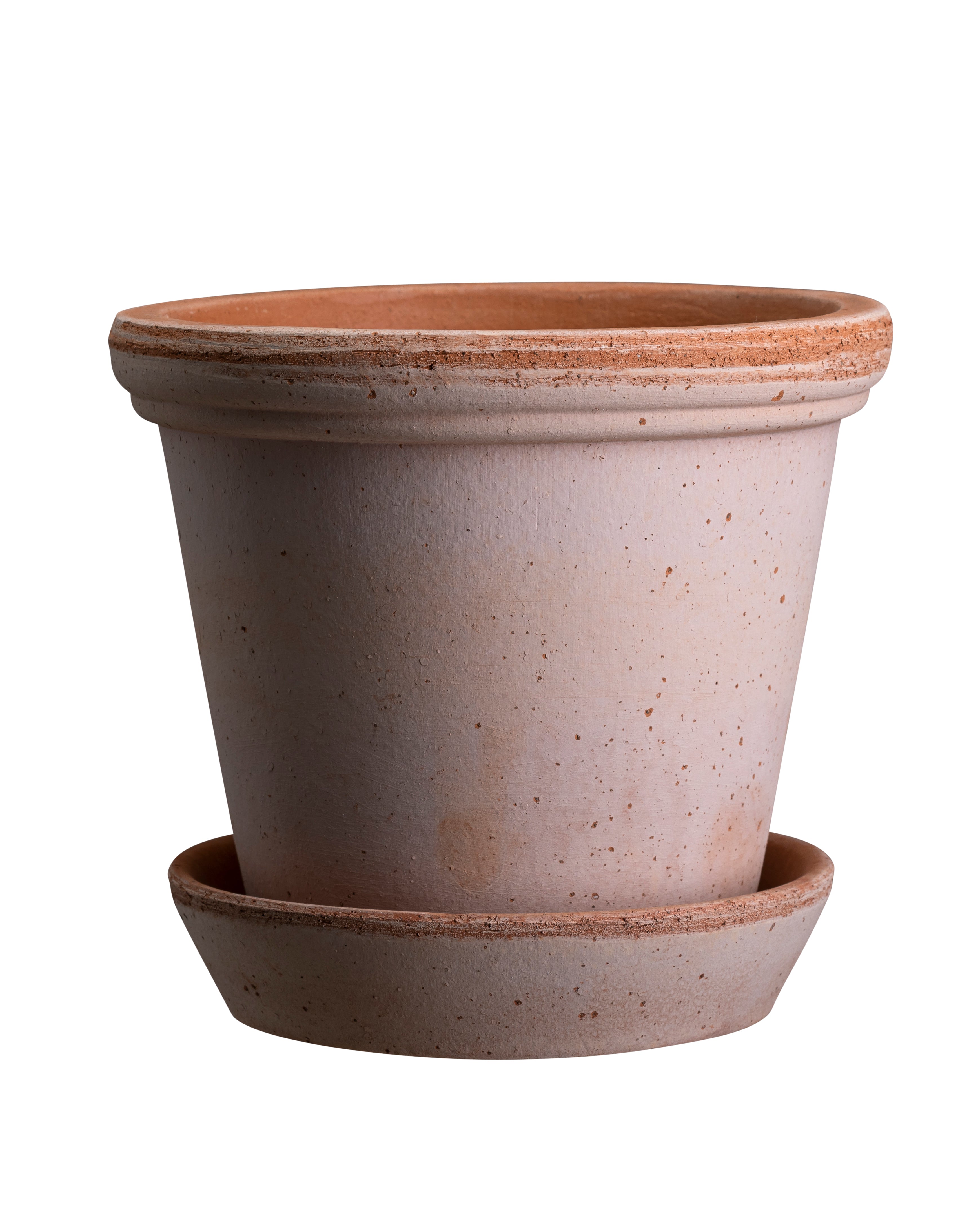 Bergs Potter Terracotta Flora Pot & Saucer Set