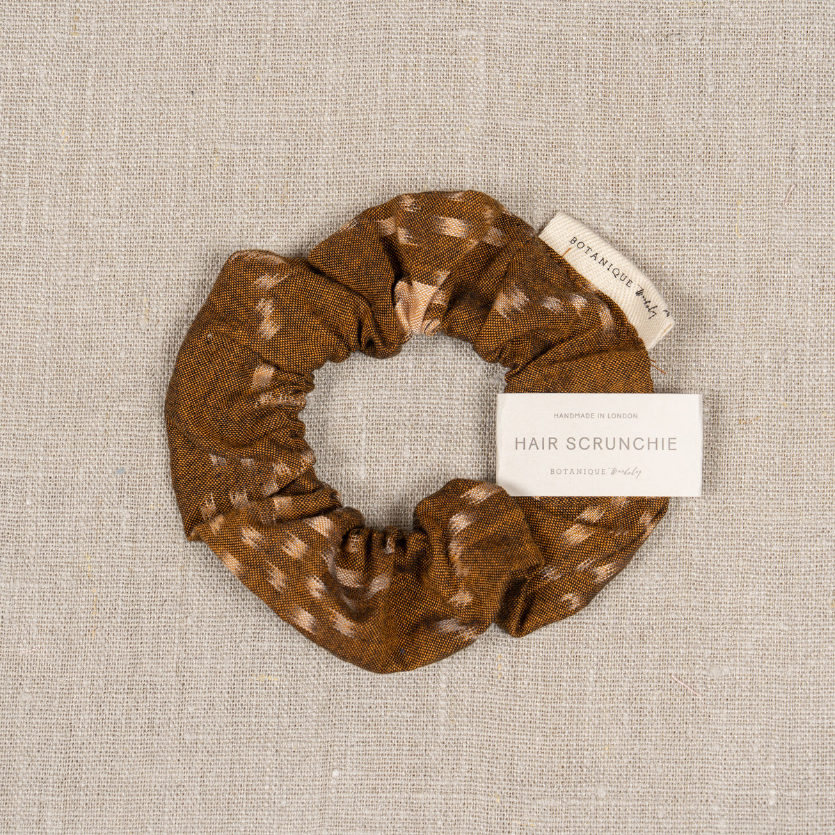 Cotton Hair Scrunchie | Dancing Acorn Ikat
