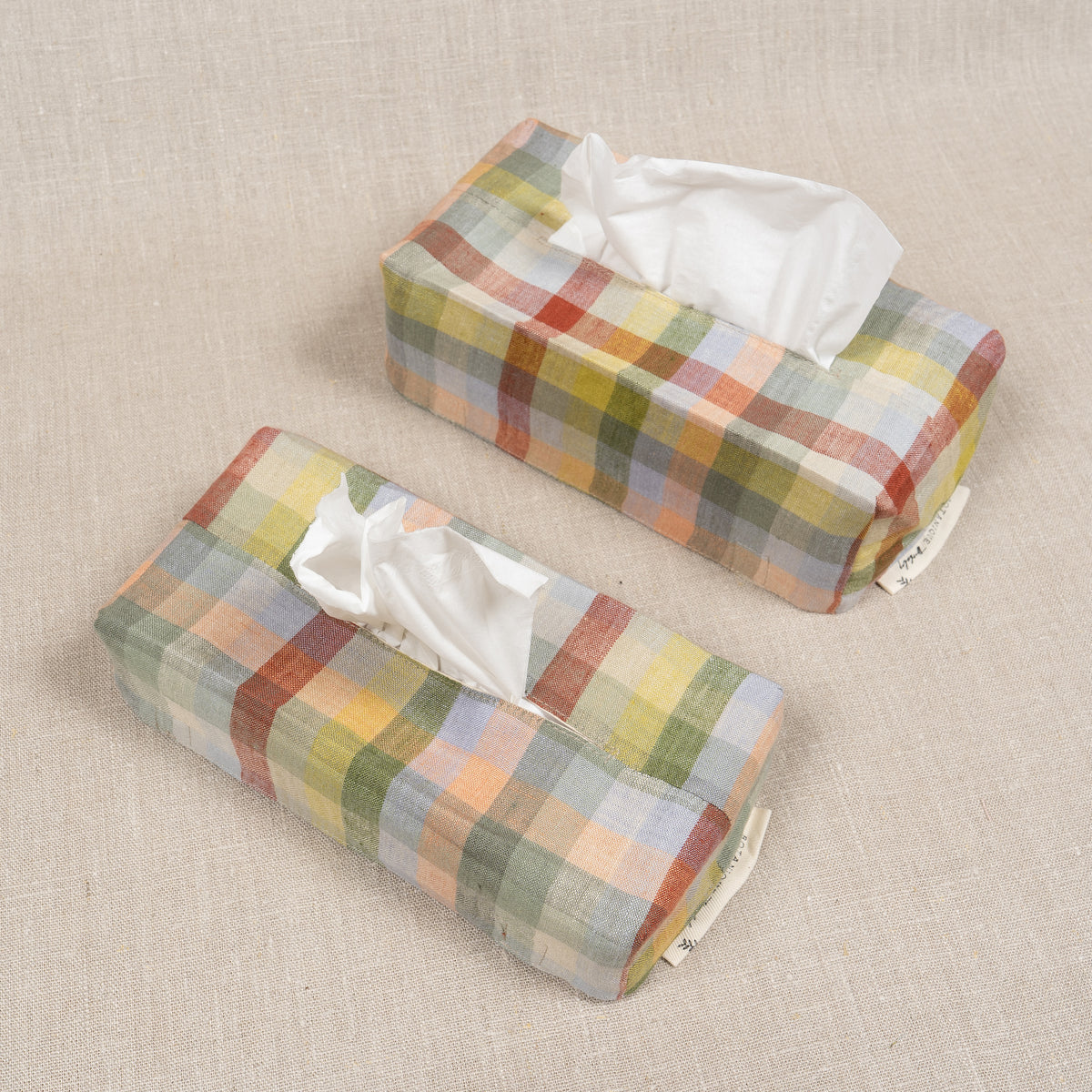 Tissue Box Cover | Aurora Linen