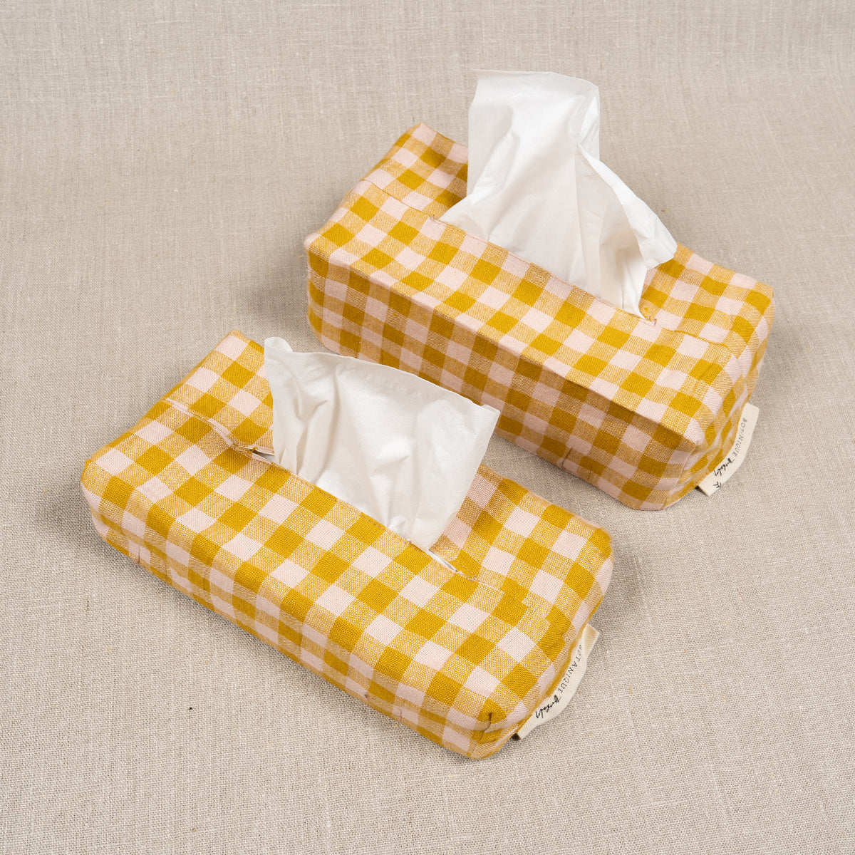 Tissue Box Cover | Wes Gingham