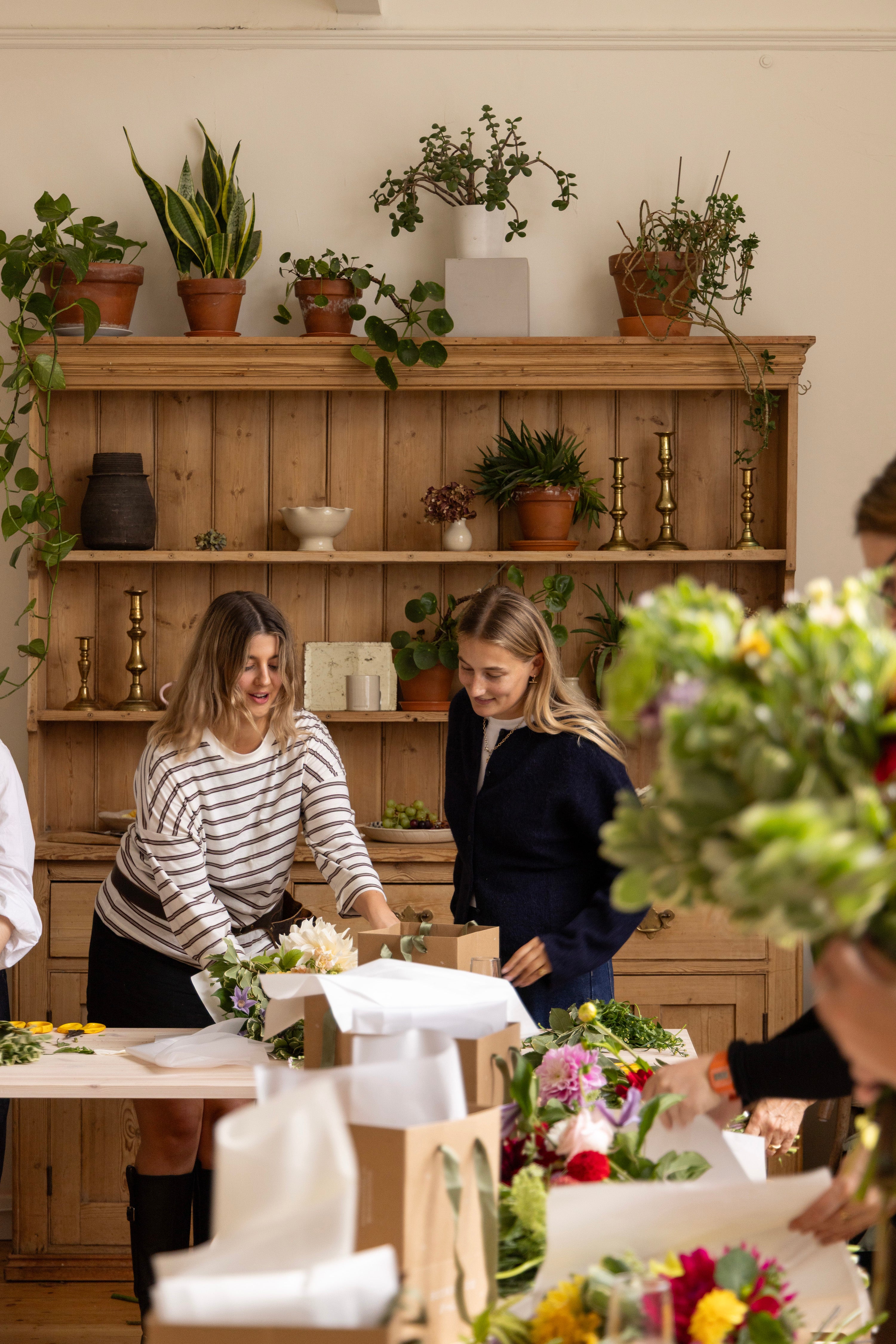 Seasonal Hand-Tied Flower Bouquet Making Workshop