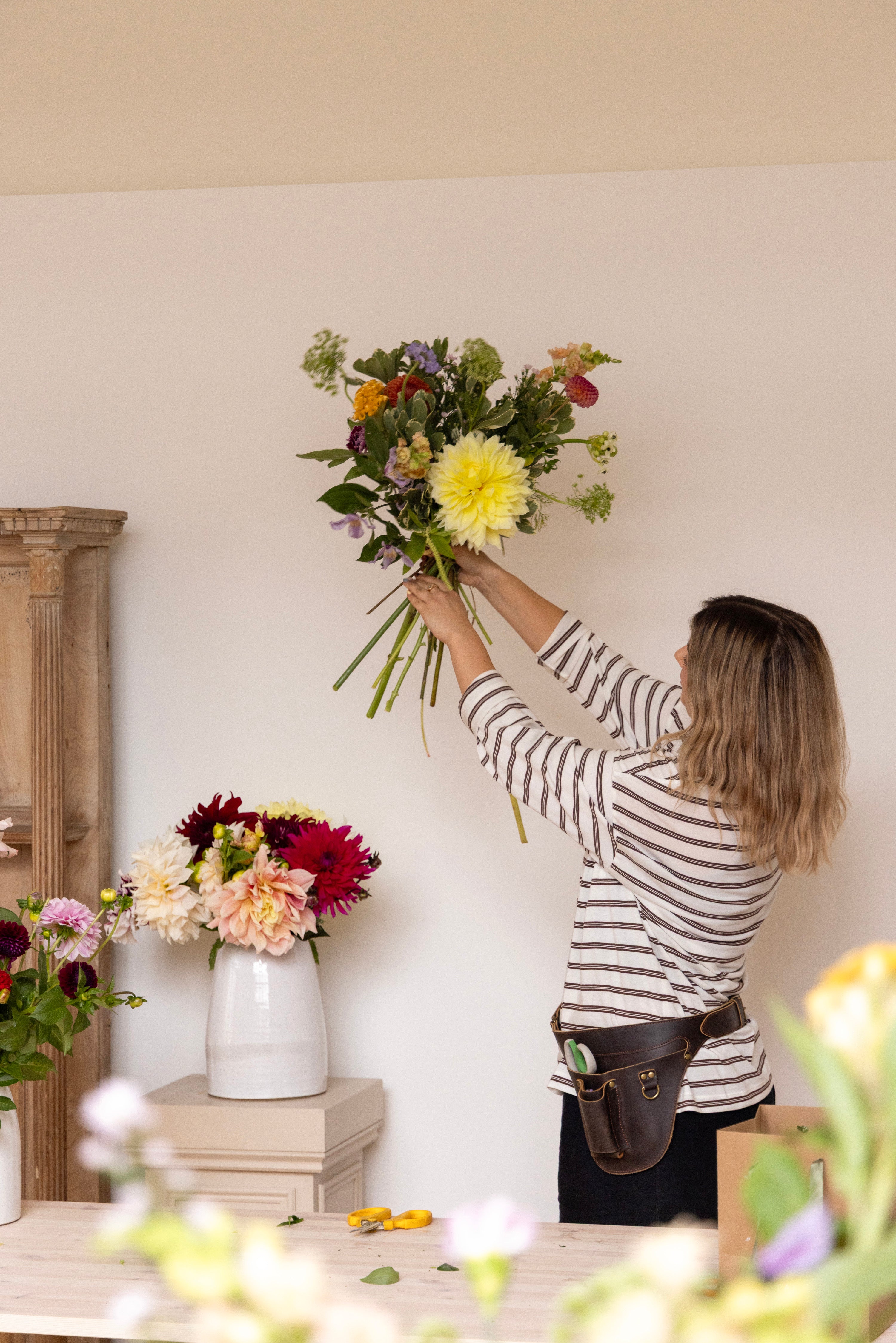 Seasonal Hand-Tied Flower Bouquet Making Workshop