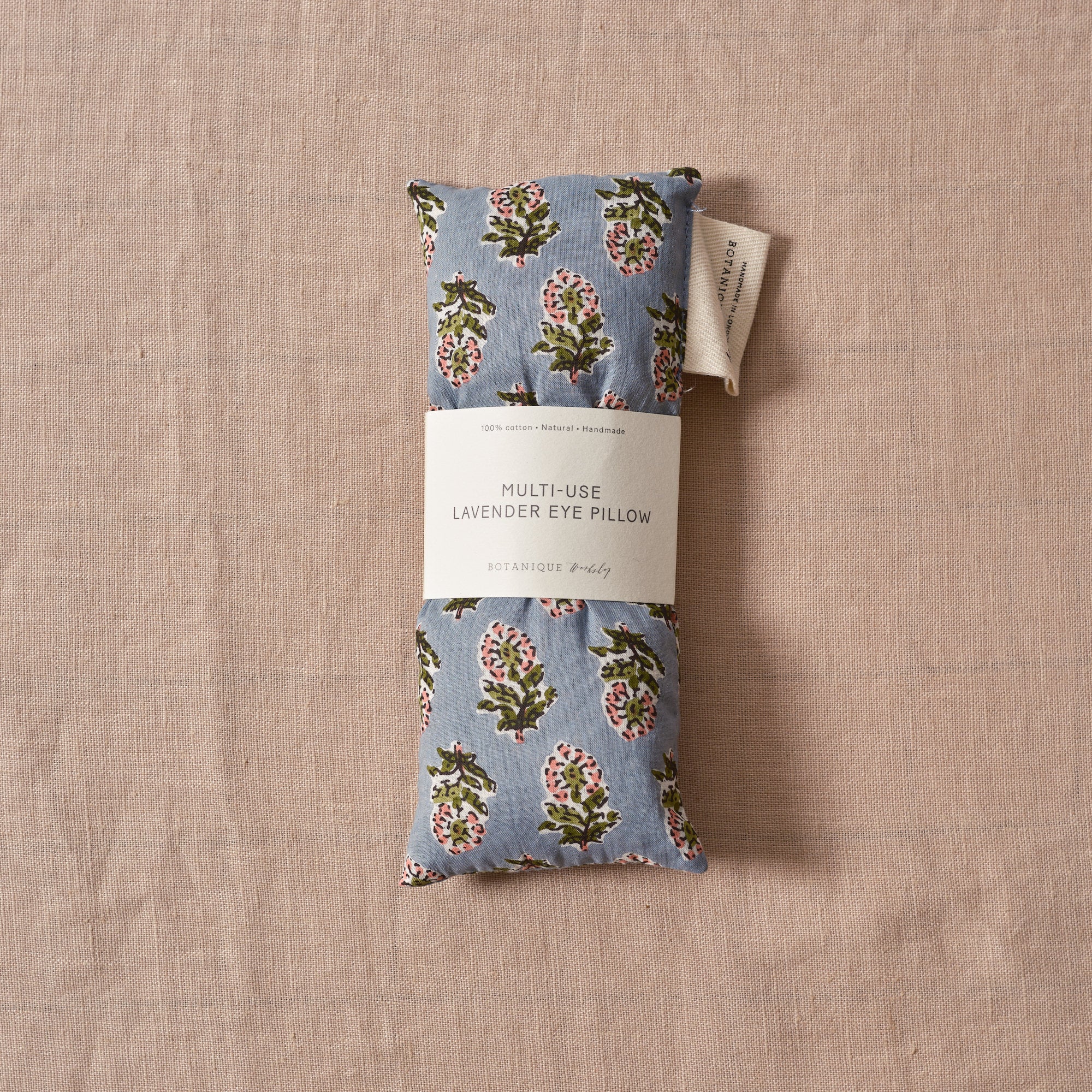 Multi-Use Eye Pillow | Phoebe Block Printed Cotton