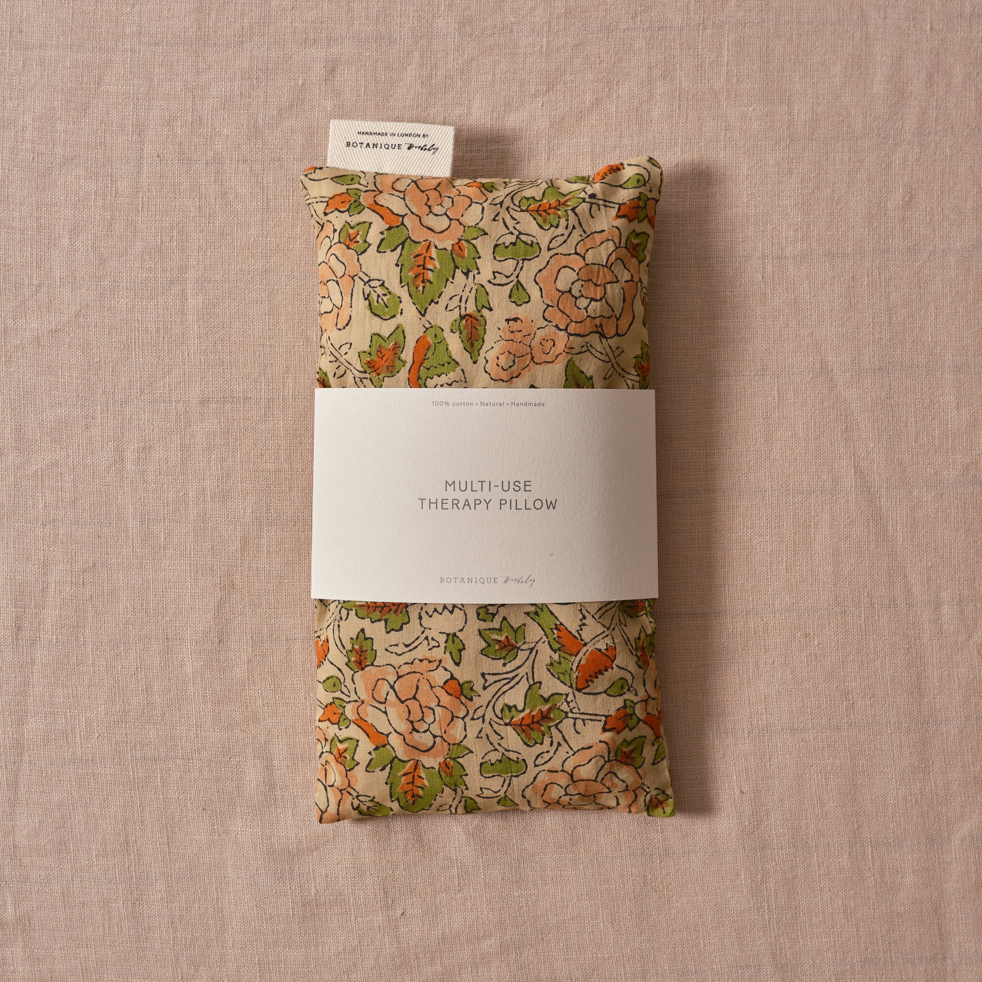 Multi-Use Lavender Therapy Pillow | Fairytale Block Printed Cotton