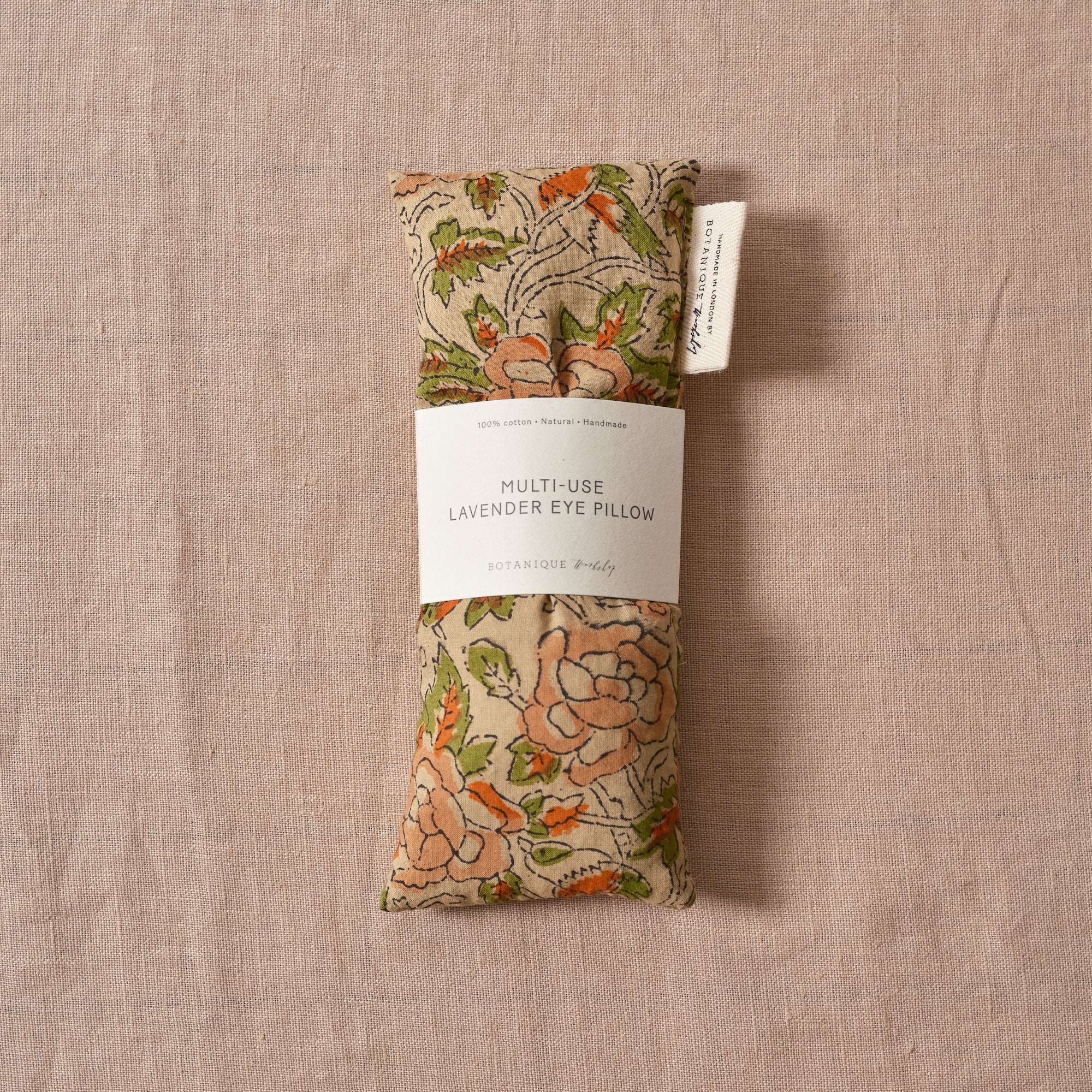 Multi-Use Lavender Eye Pillow | Fairytale Block Printed Cotton