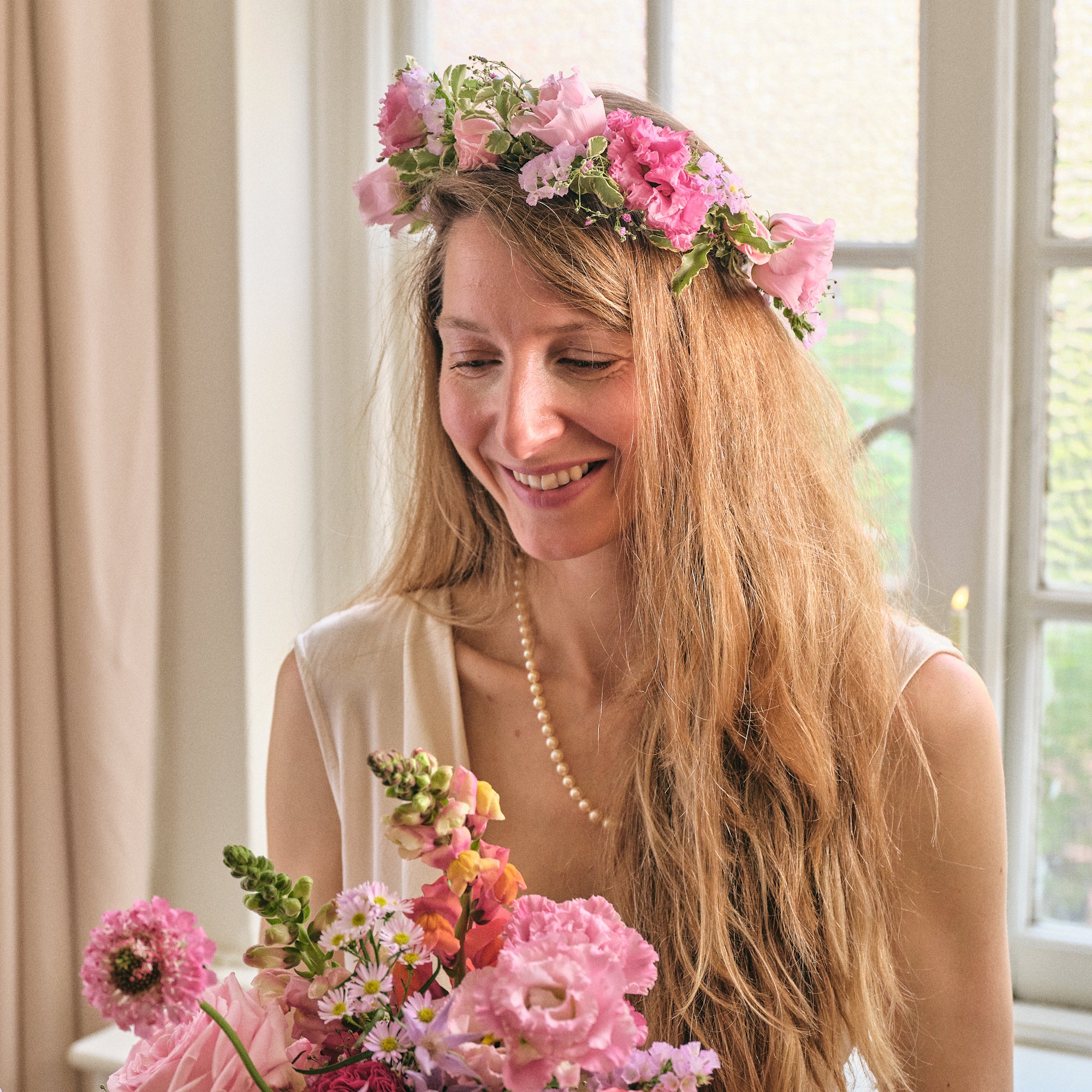 Brights in Bloom Flower Crown