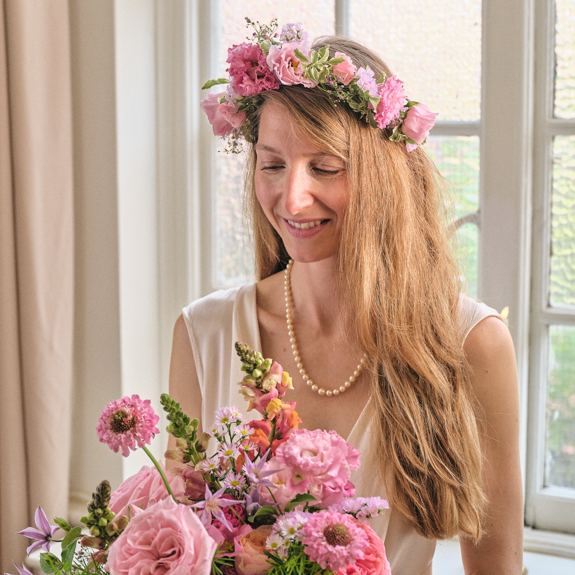 Brights in Bloom Flower Crown