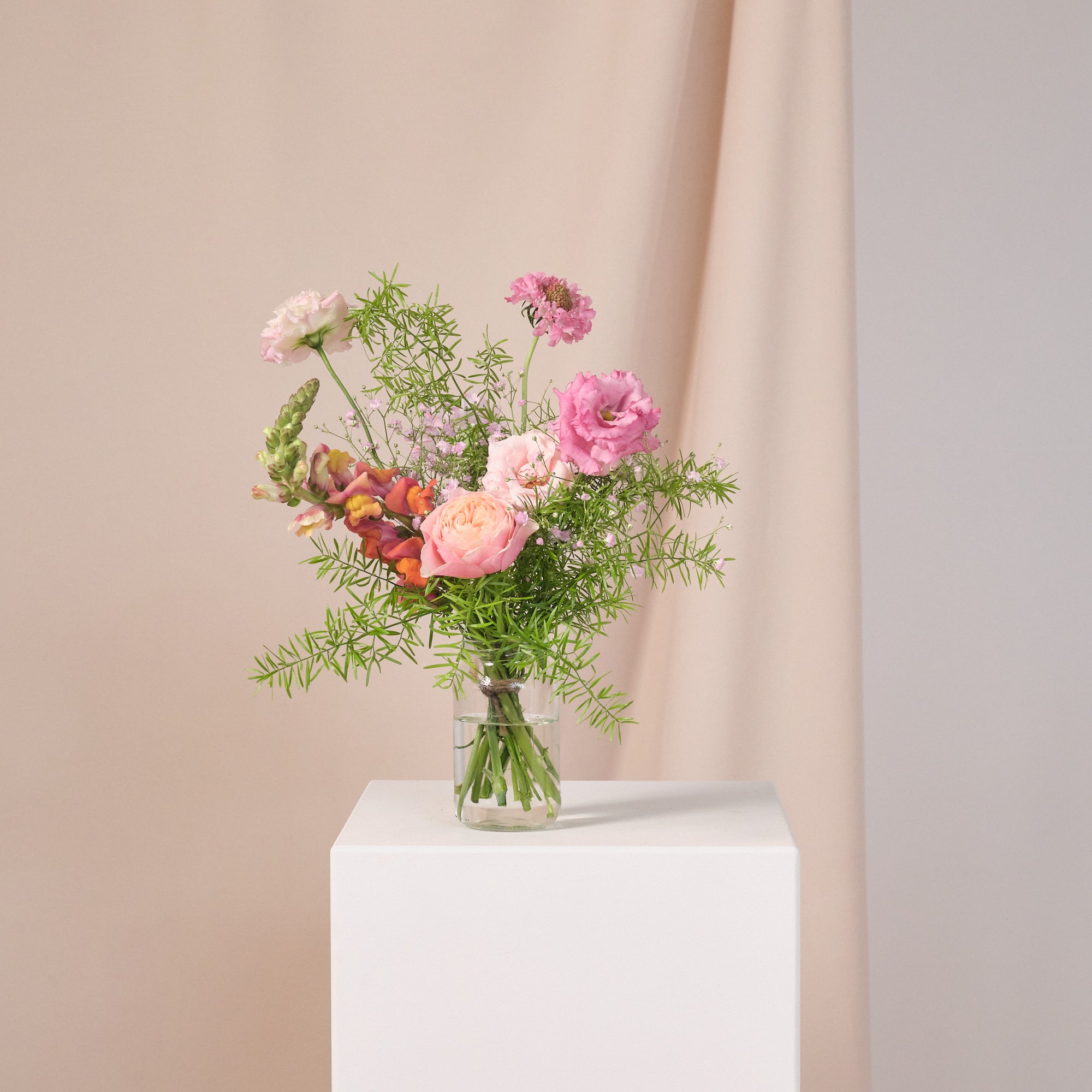Brights in Bloom Jam Jar Arrangements