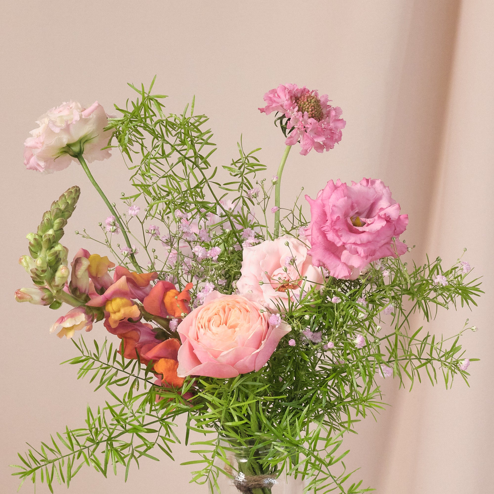 Brights in Bloom Jam Jar Arrangements