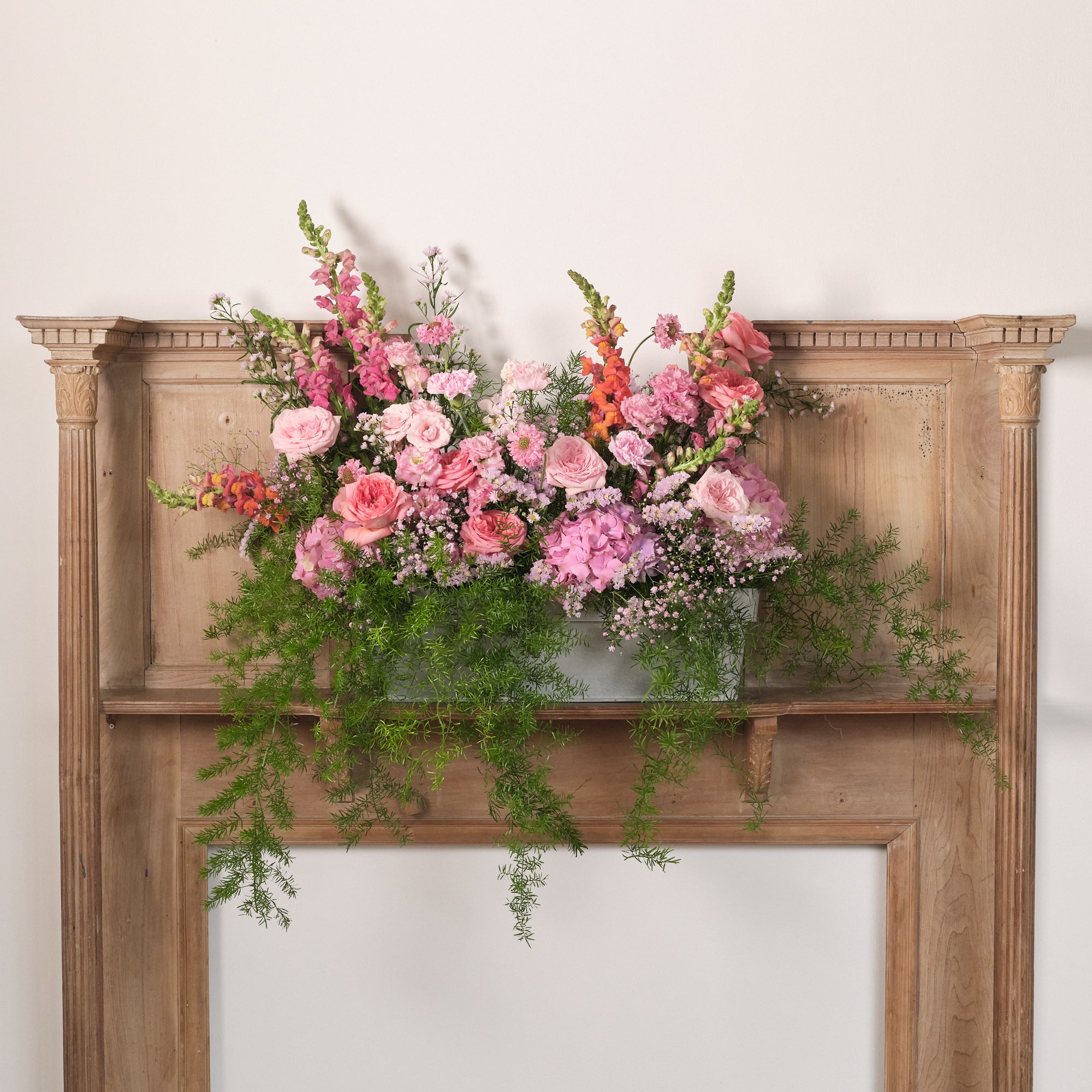 Brights in Bloom Large Trough Arrangement