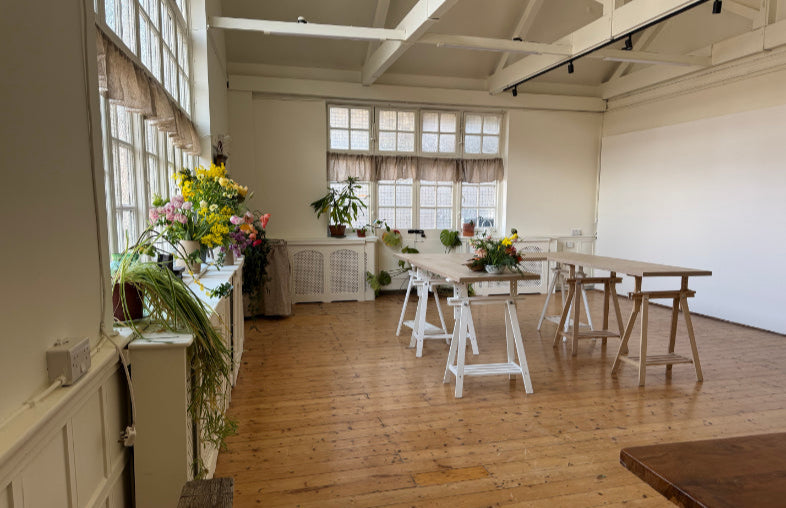 the conservatory, a light-filled event space in islington London for intimate gatherings personal and private. Also good for photography hire