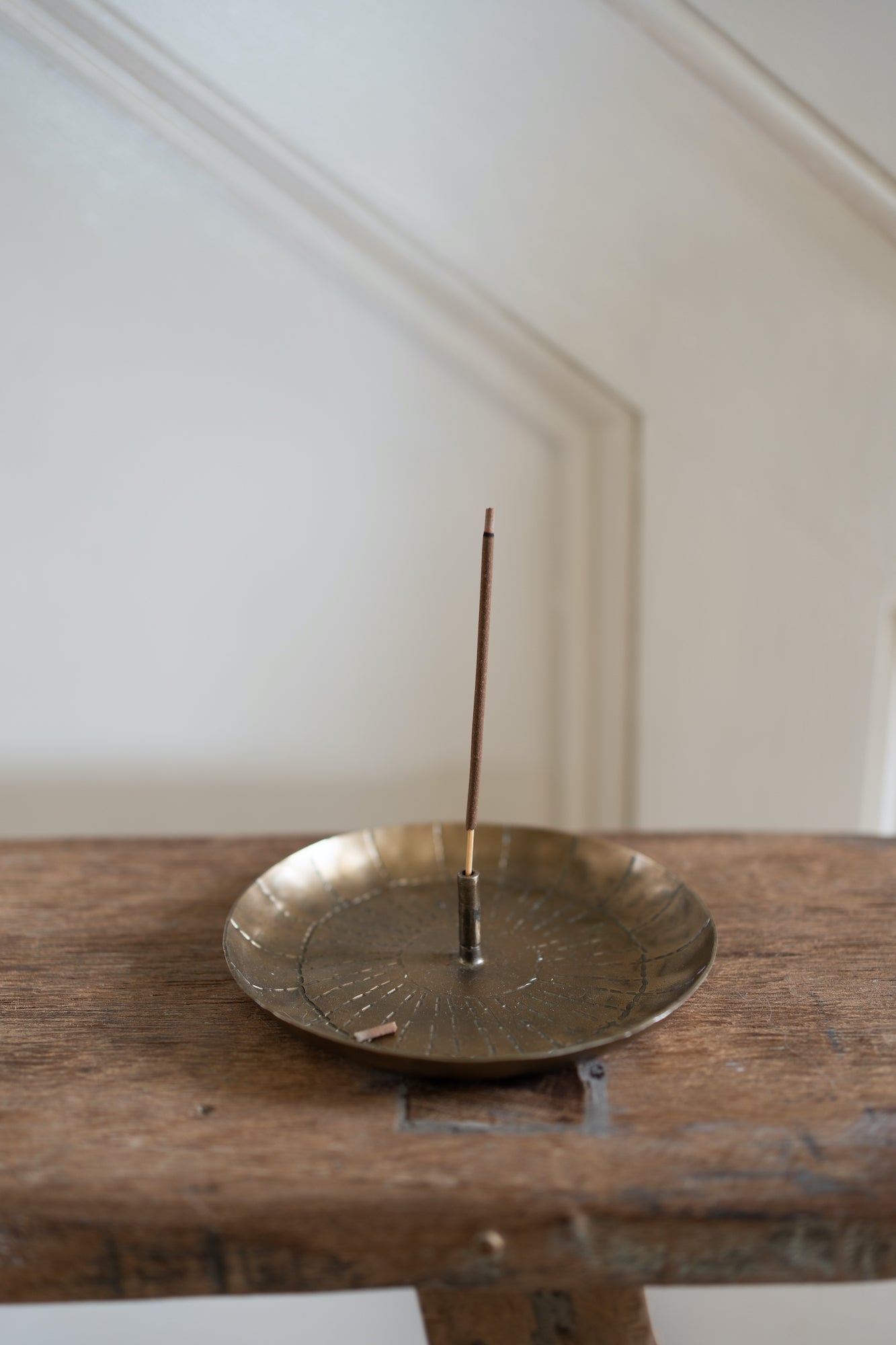 Forged Incense Burner with Incense Sticks