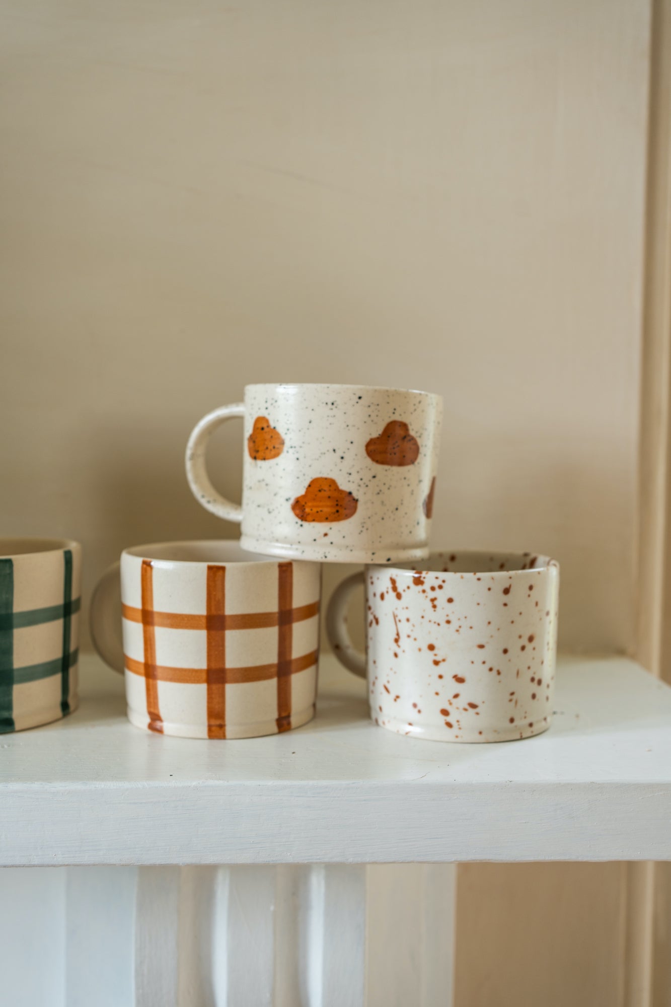 Gingham Check Mug | 2 Colours Available