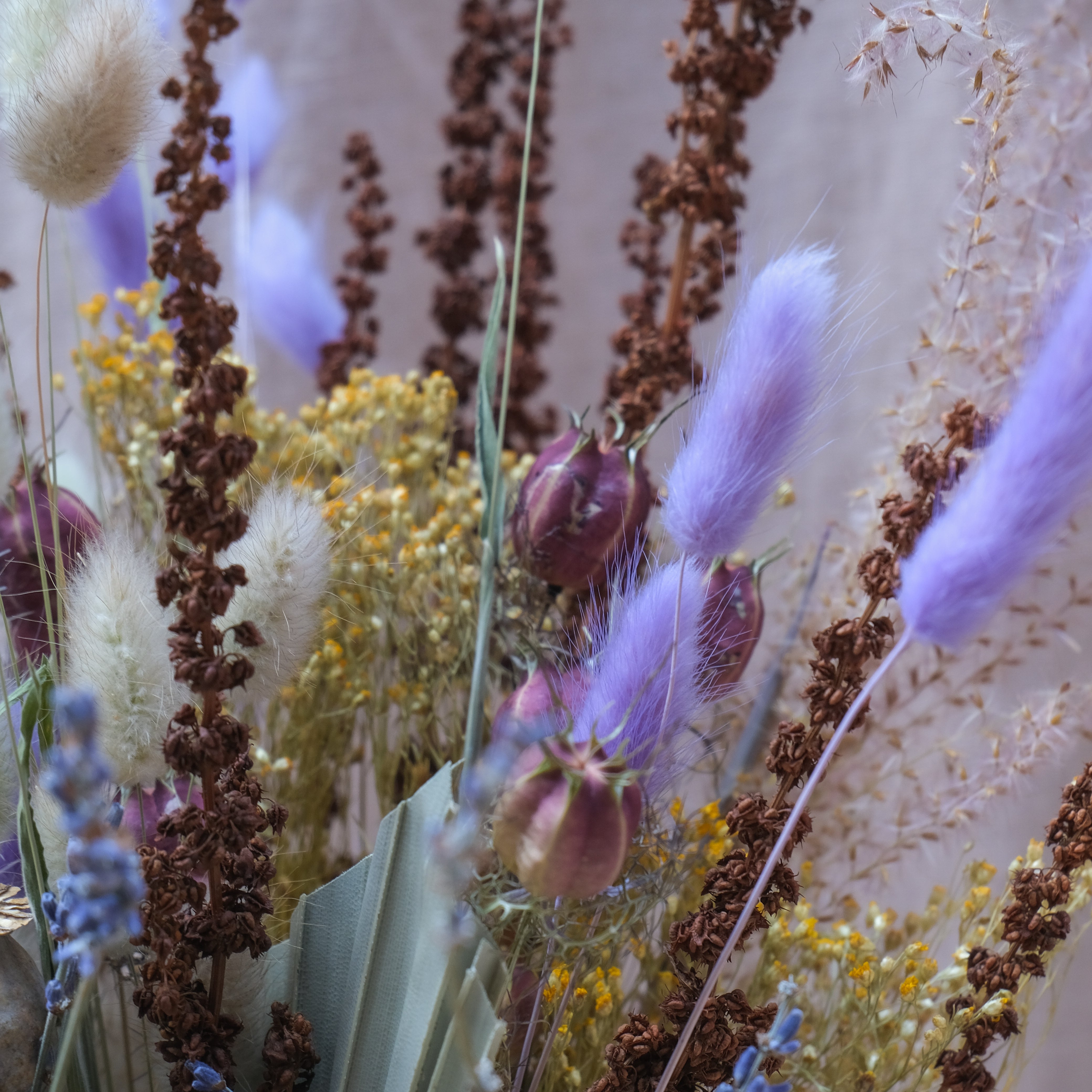 Lavender Garden Dried Flower Bouquet